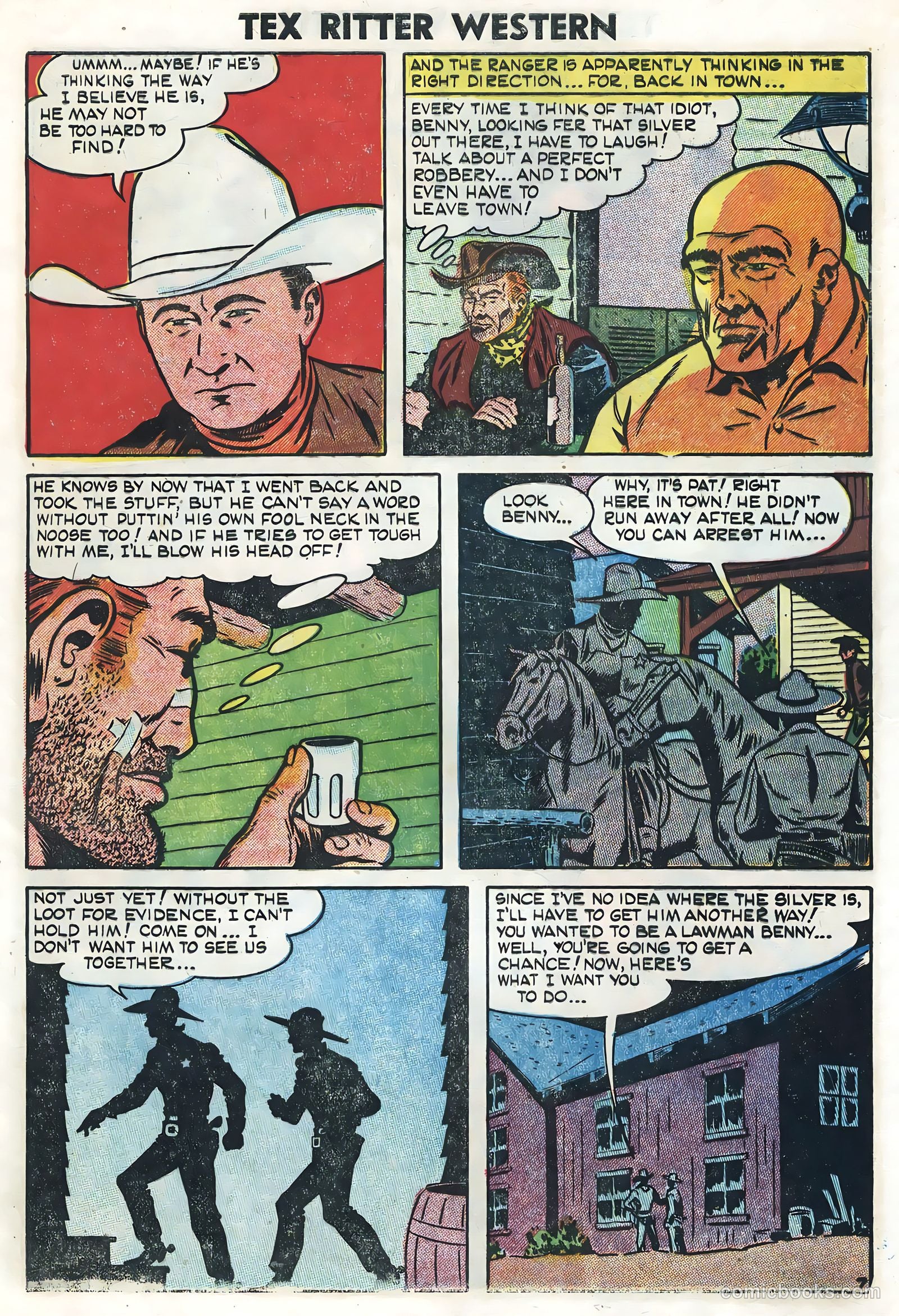 Tex Ritter Western #27 — page 9 of 36