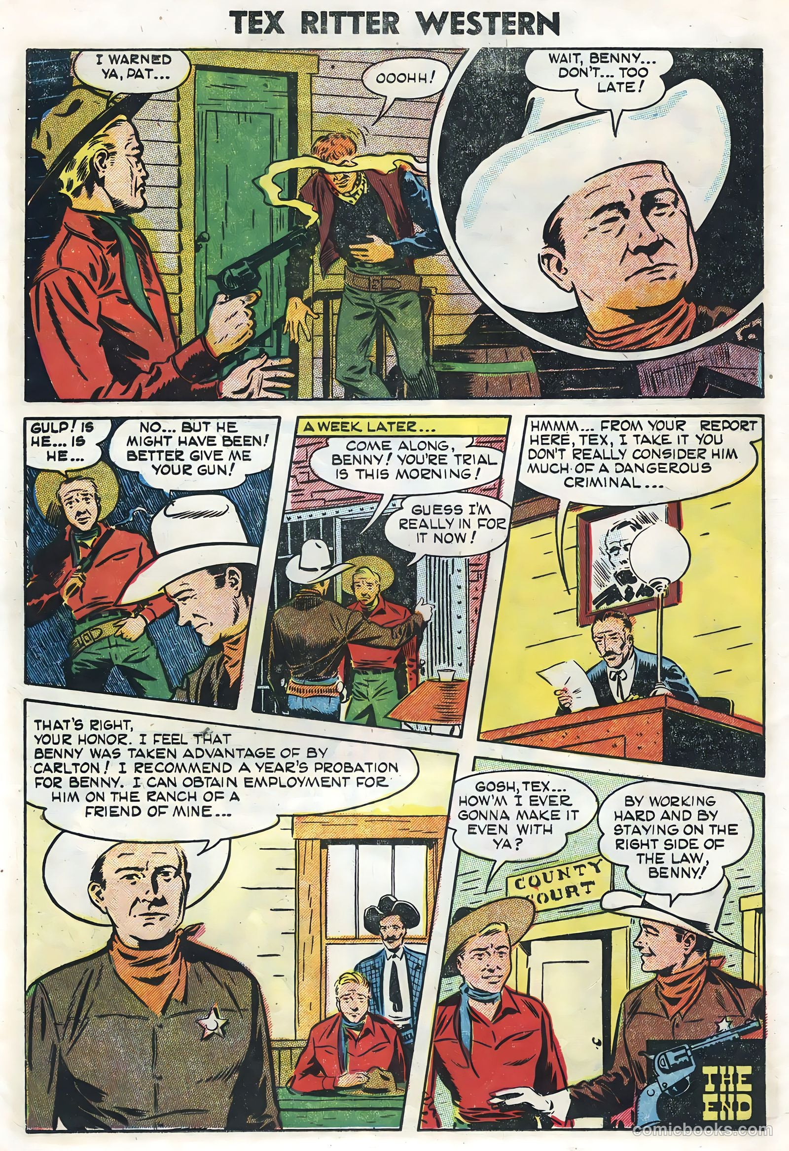 Tex Ritter Western #27 — page 12 of 36