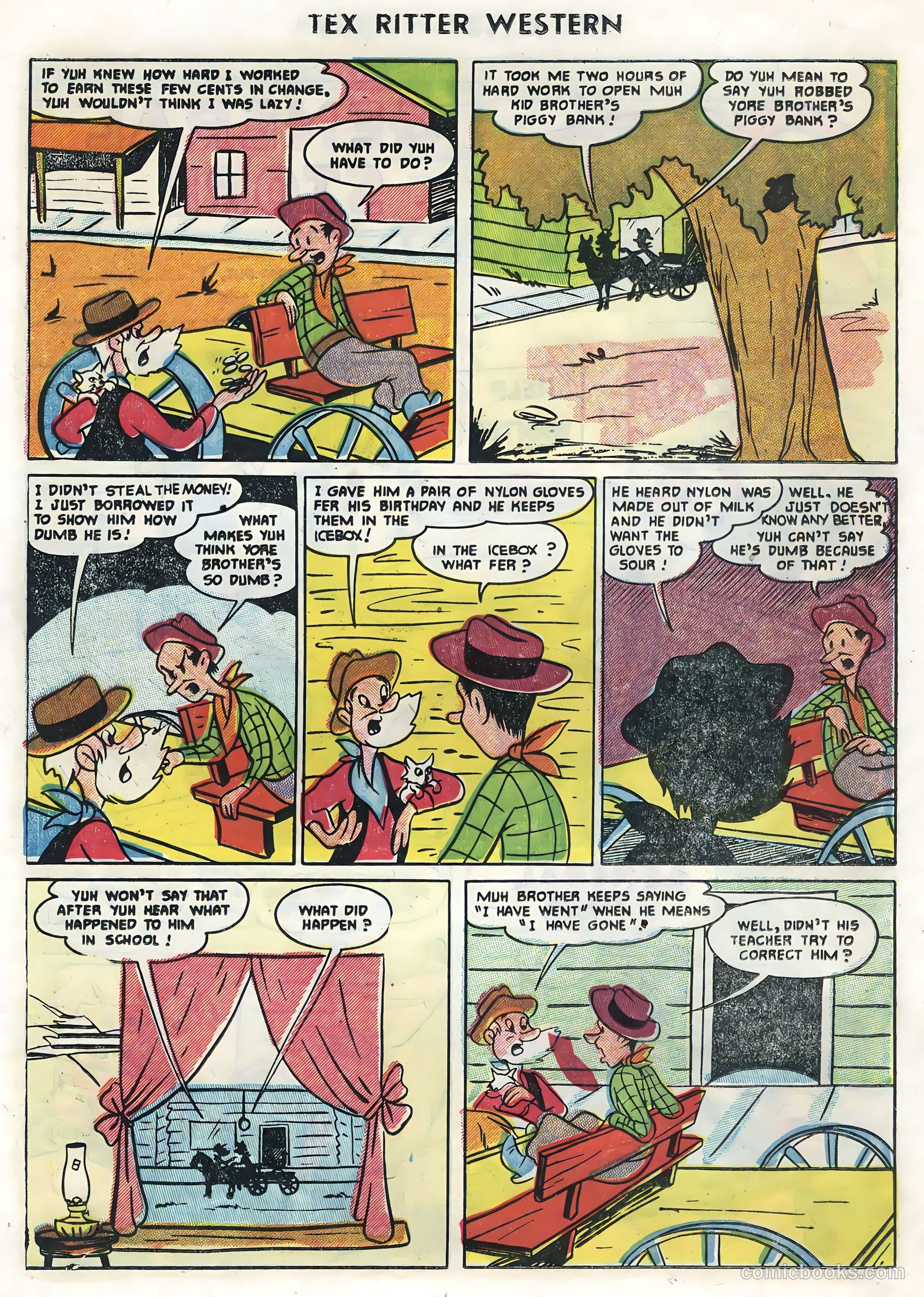 Tex Ritter Western #27 — page 14 of 36