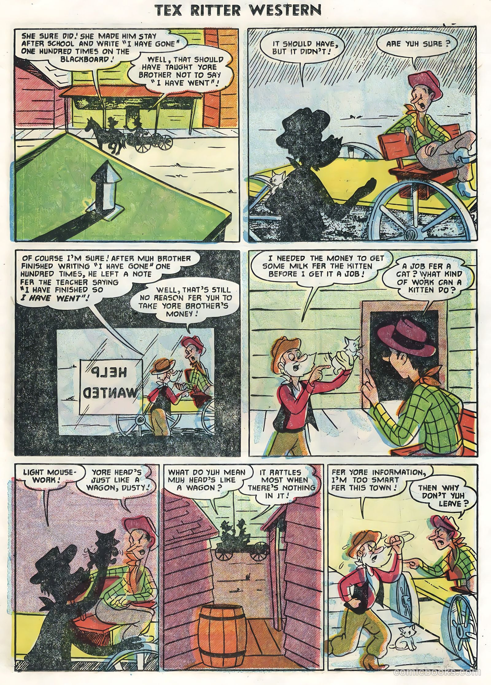 Tex Ritter Western #27 — page 15 of 36