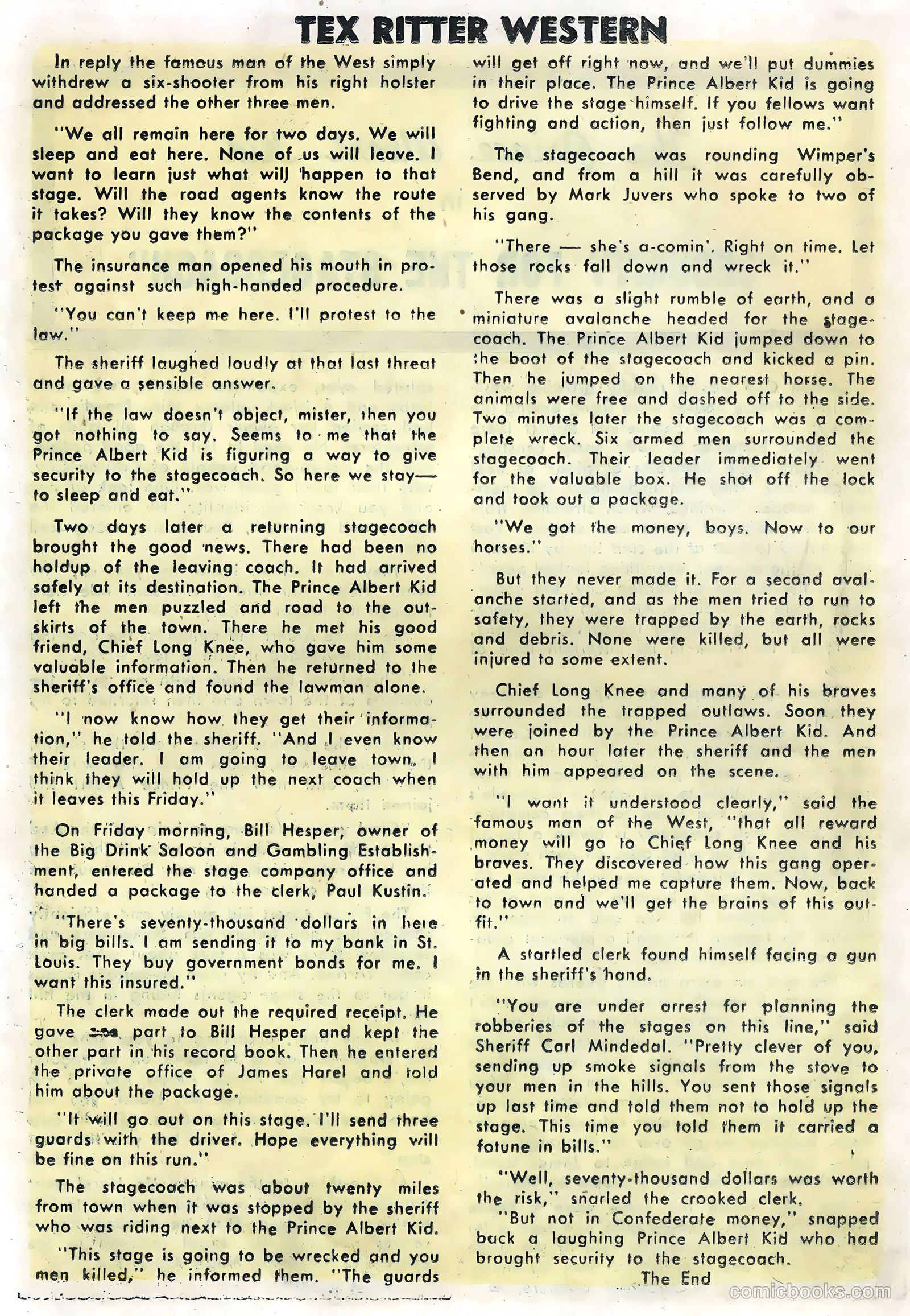 Tex Ritter Western #27 — page 18 of 36