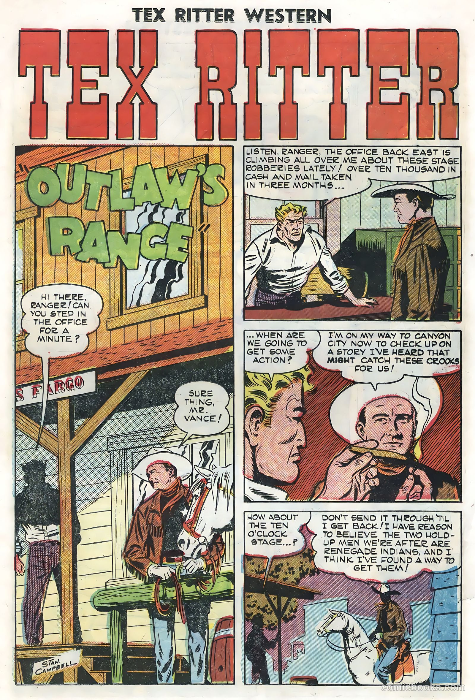Tex Ritter Western #27 — page 19 of 36