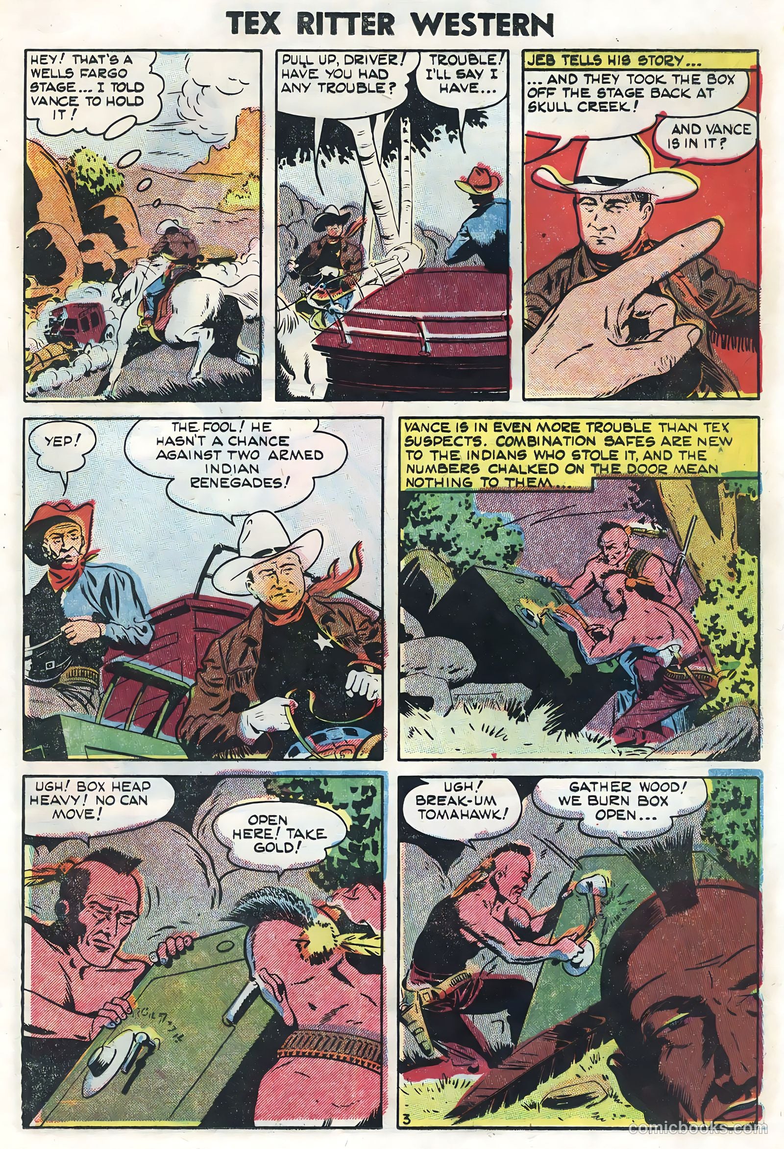 Tex Ritter Western #27 — page 21 of 36