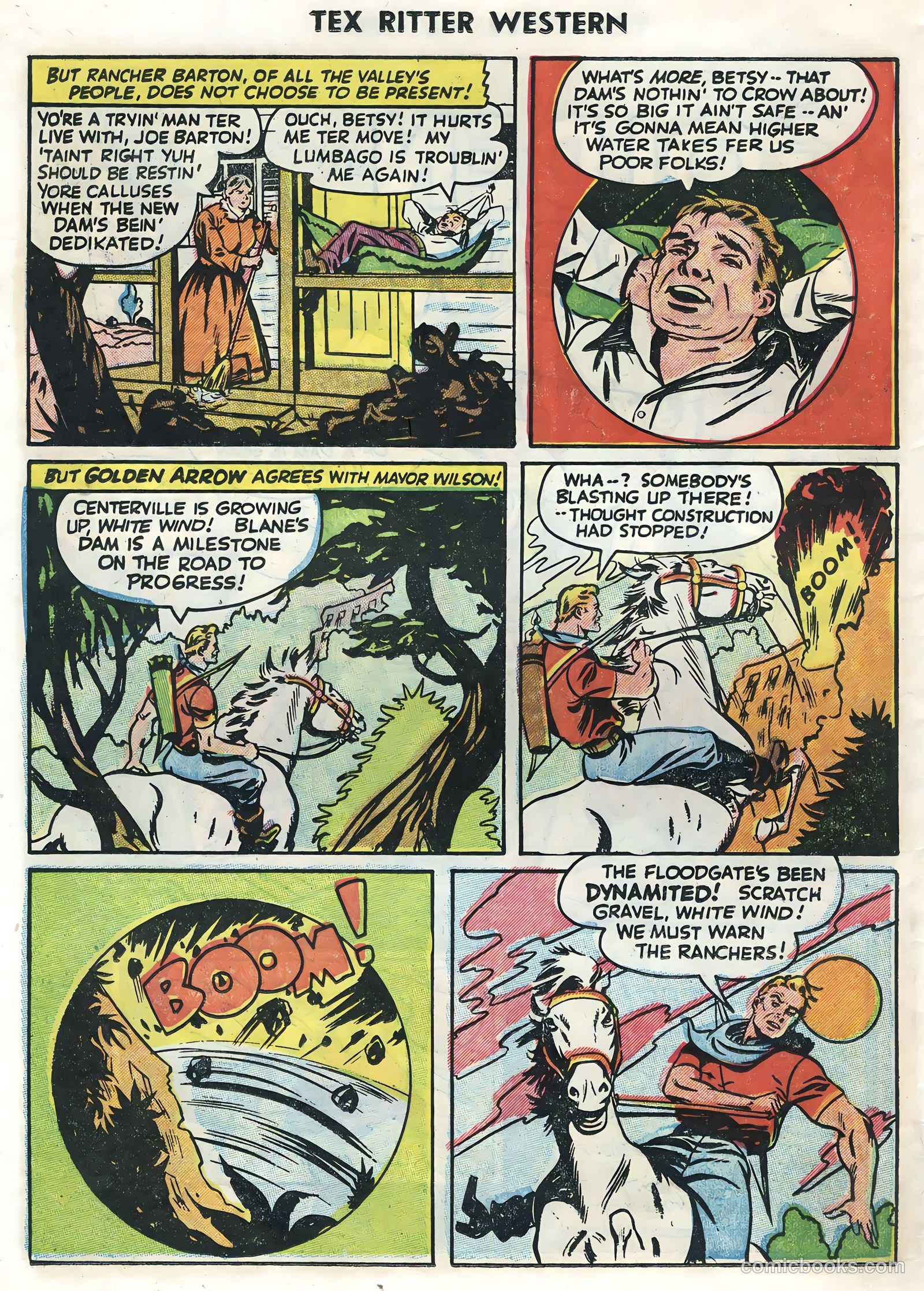 Tex Ritter Western #27 — page 26 of 36