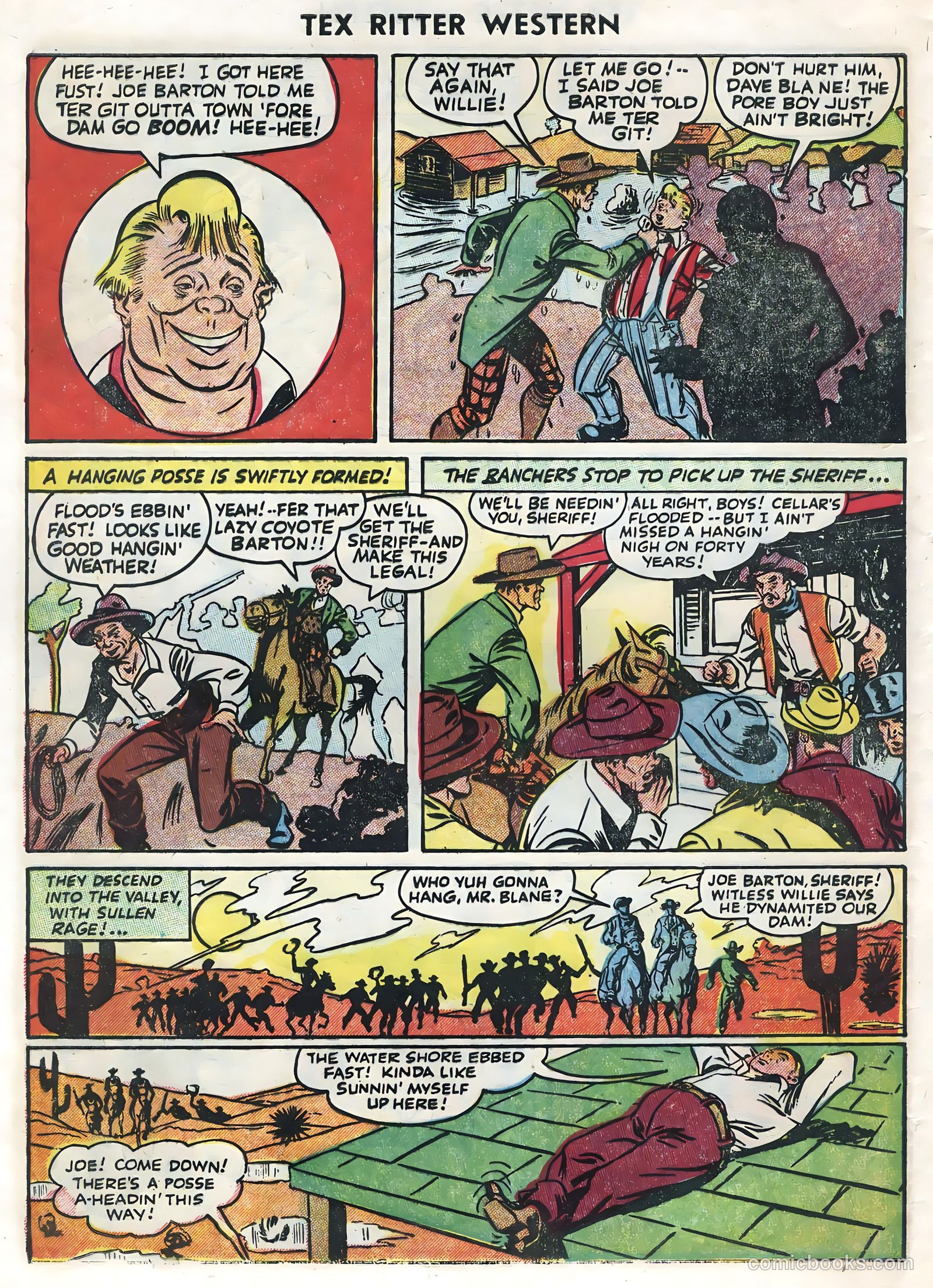 Tex Ritter Western #27 — page 28 of 36