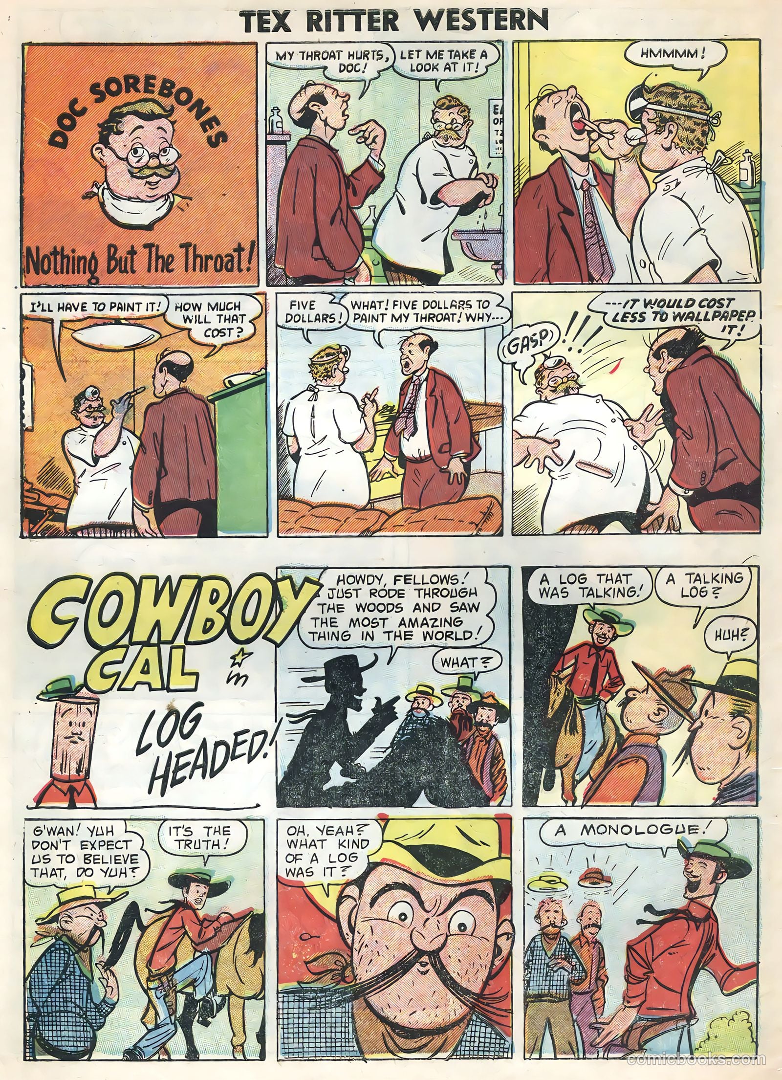 Tex Ritter Western #27 — page 34 of 36