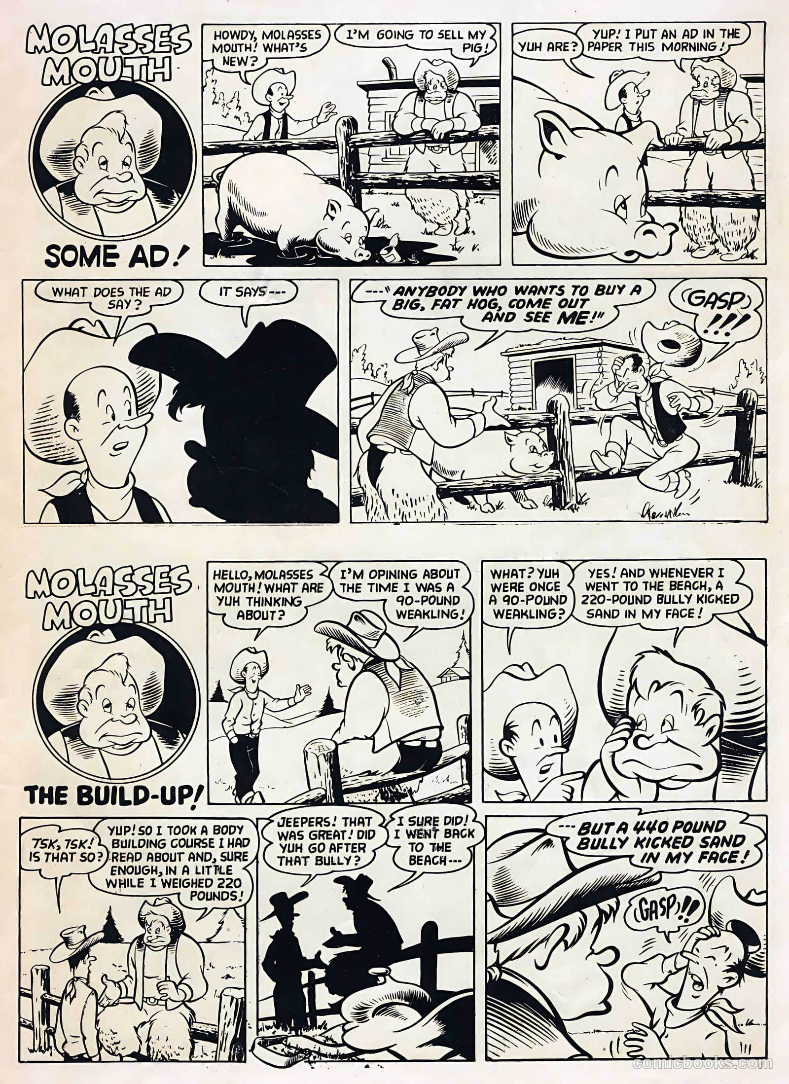 Tex Ritter Western #27 — page 35 of 36
