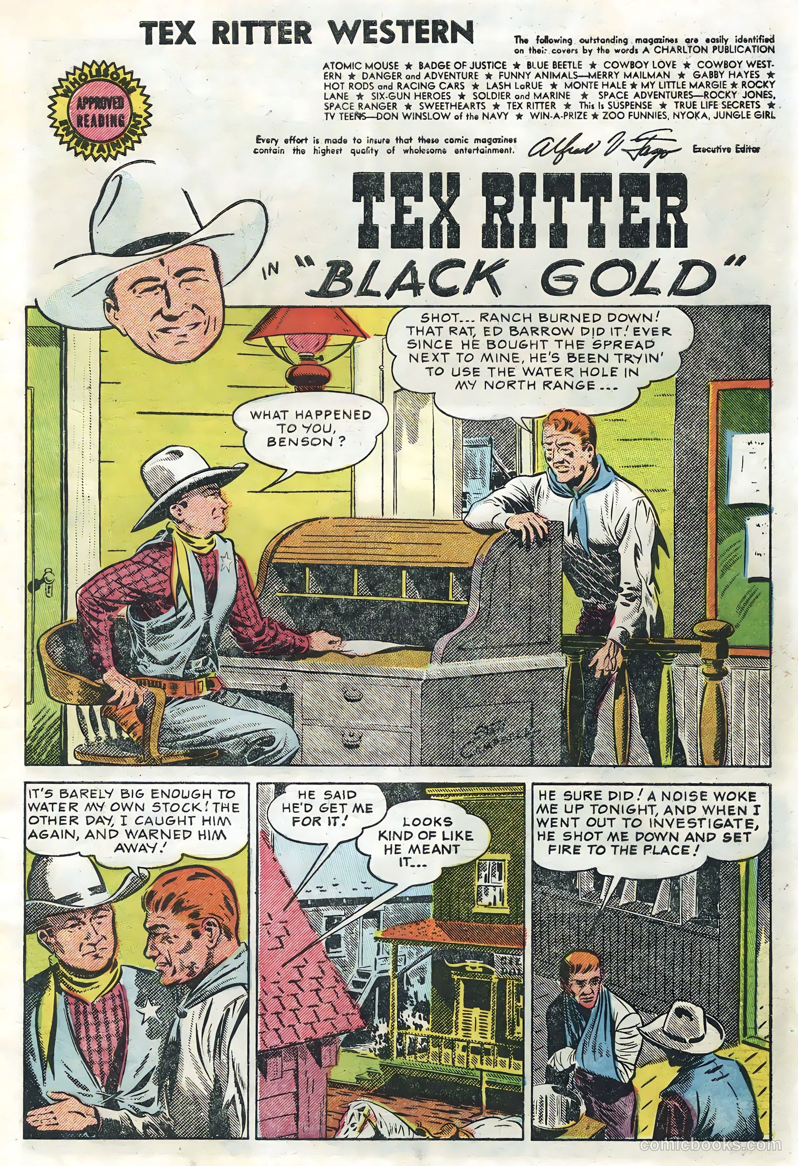 Tex Ritter Western #28 — page 3 of 36