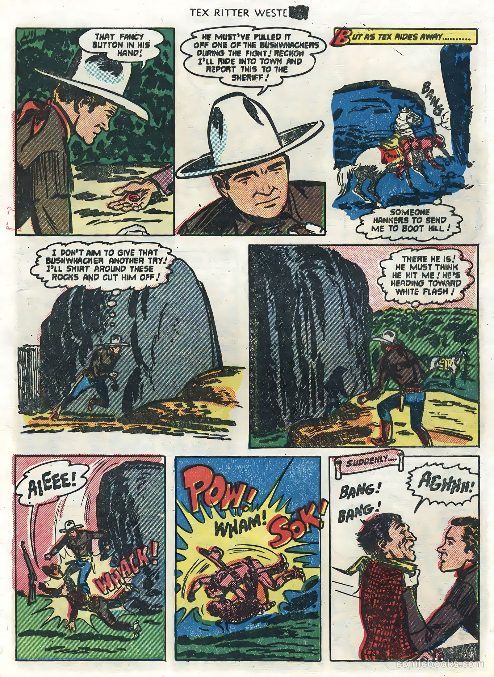 Tex Ritter Western #28 — page 9 of 36