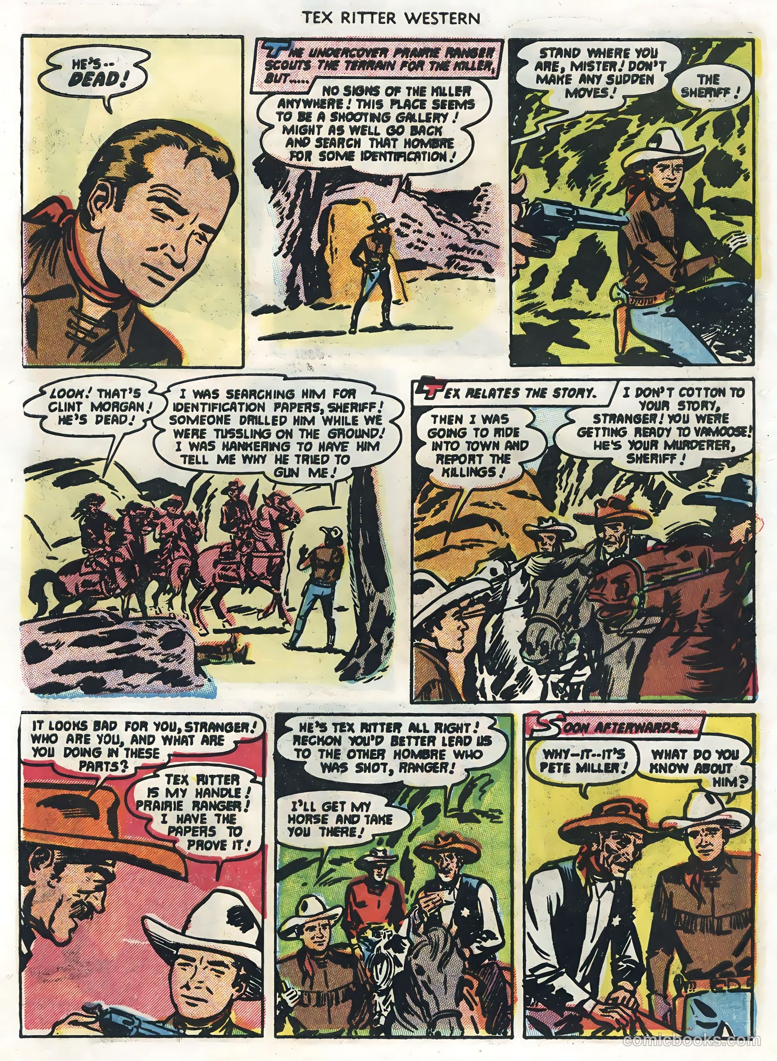 Tex Ritter Western #28 — page 10 of 36