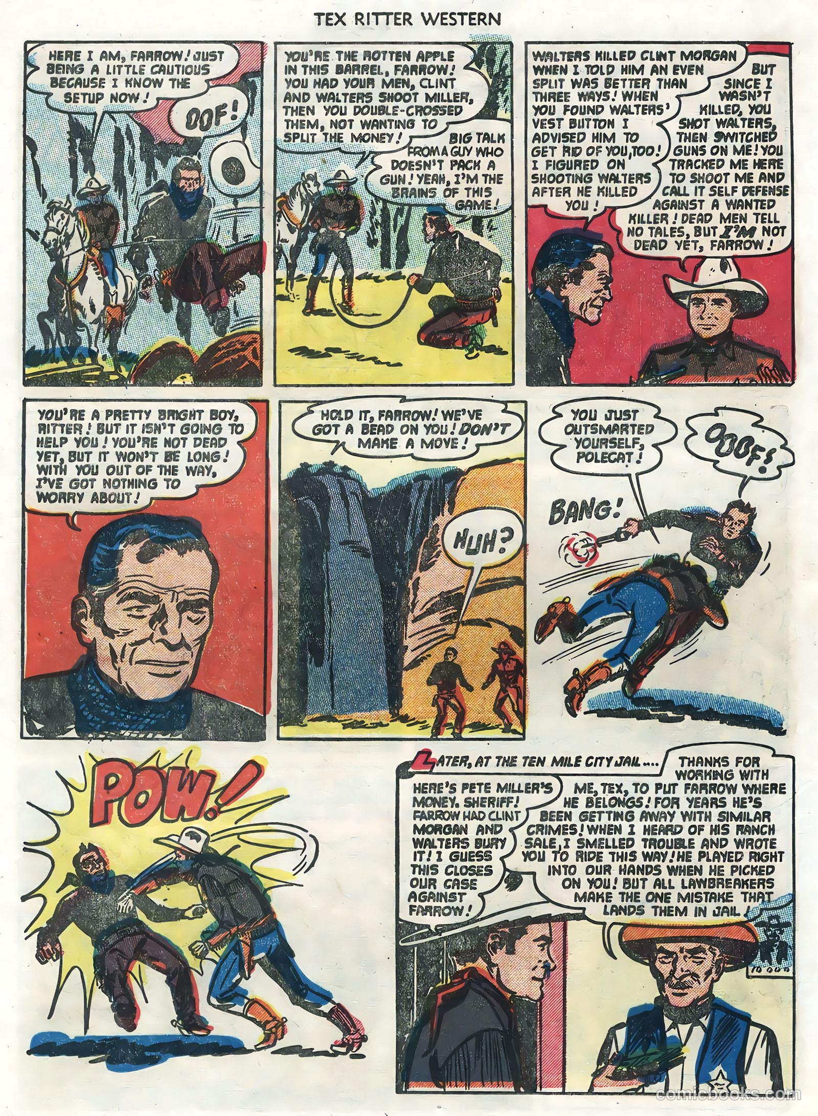 Tex Ritter Western #28 — page 13 of 36