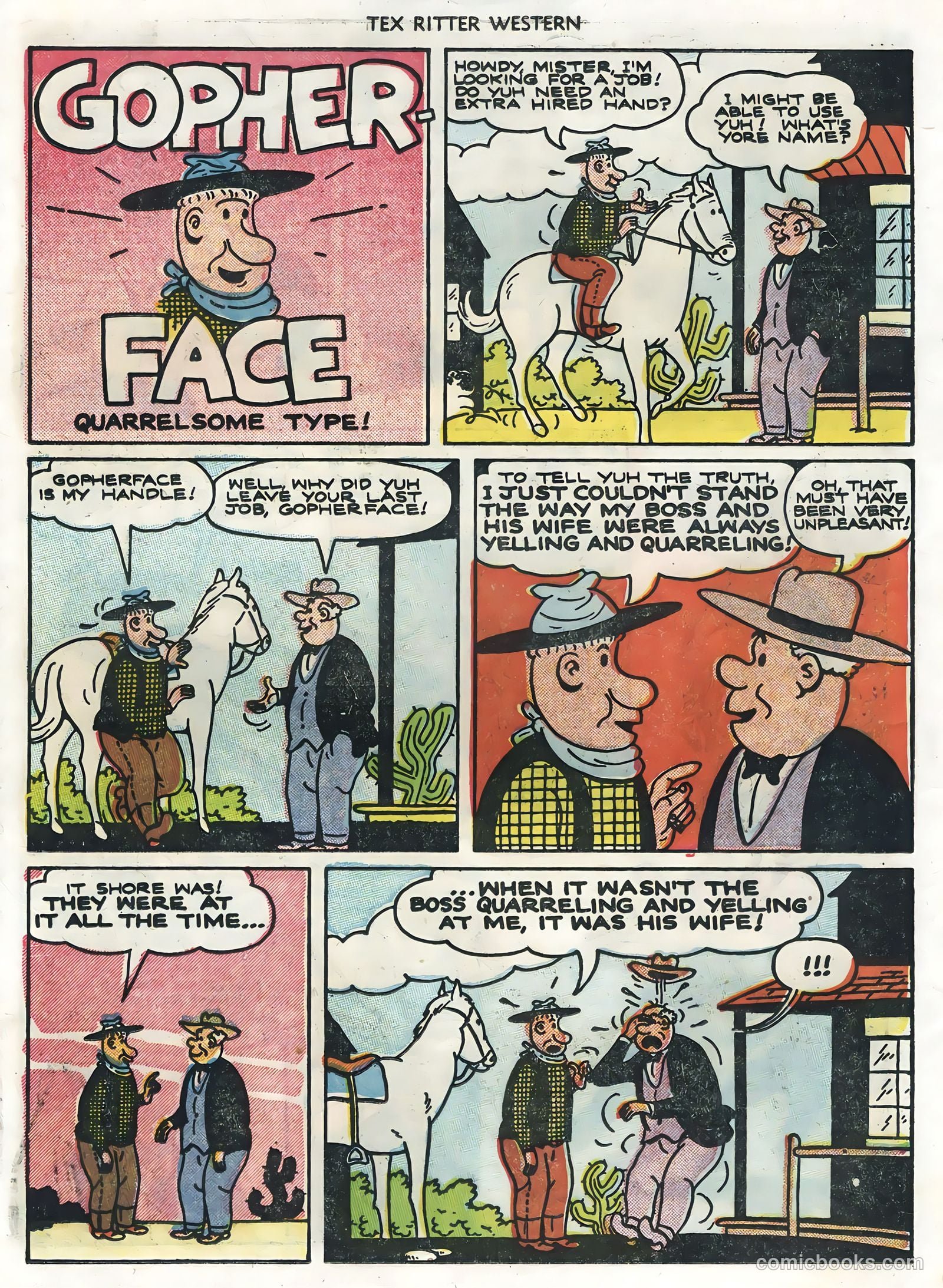 Tex Ritter Western #28 — page 14 of 36