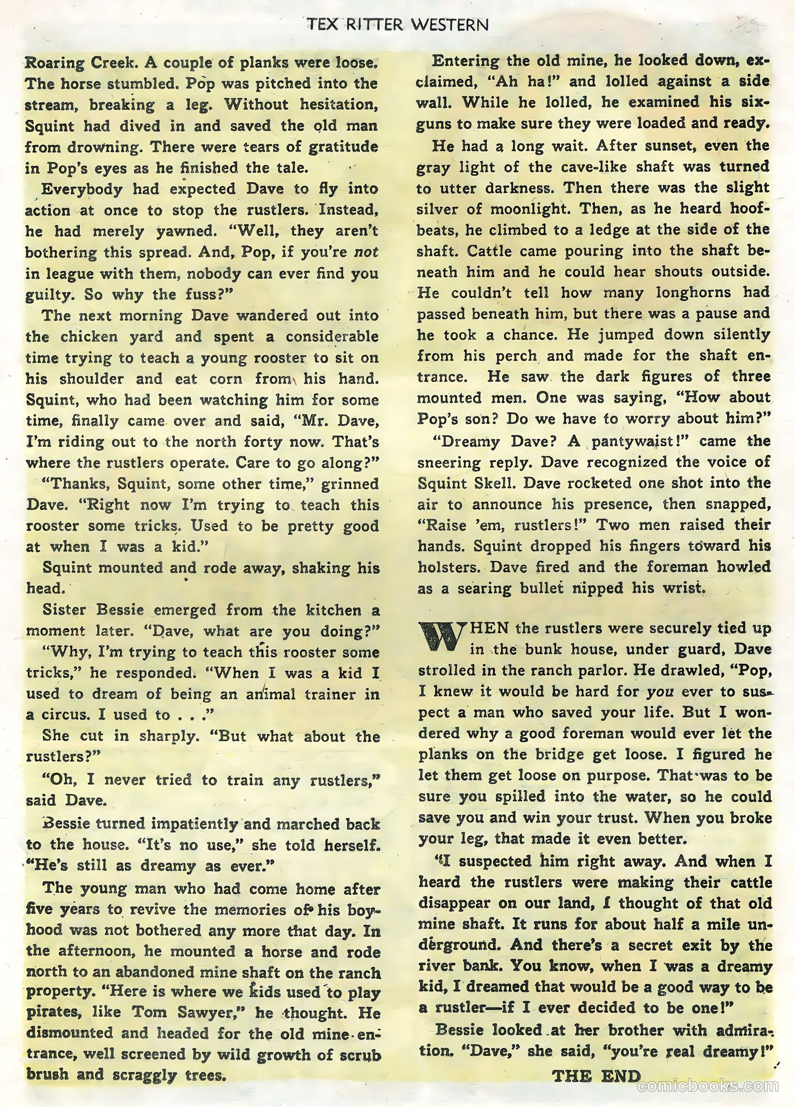 Tex Ritter Western #28 — page 17 of 36