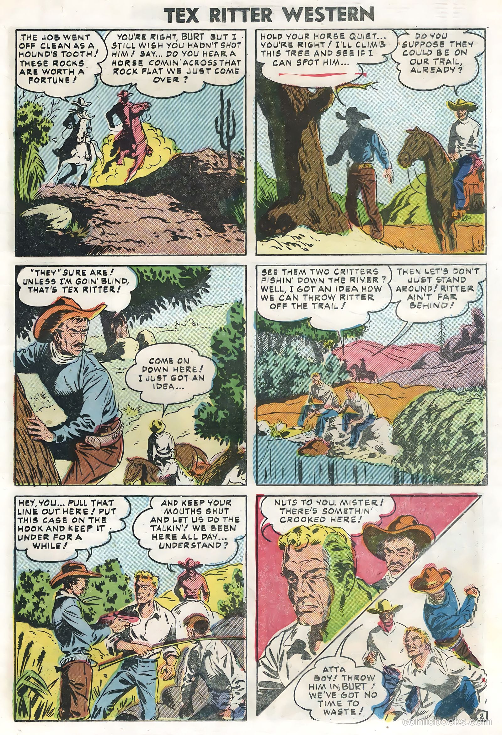Tex Ritter Western #28 — page 19 of 36