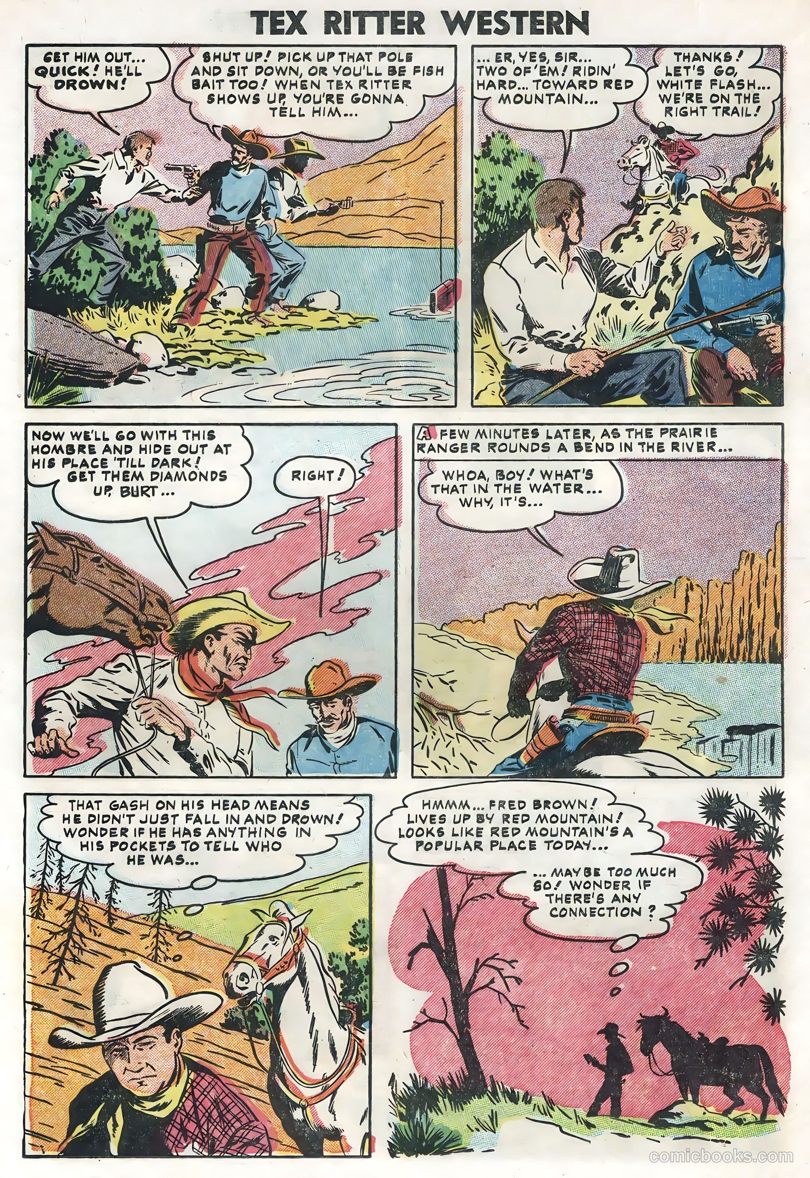 Tex Ritter Western #28 — page 20 of 36