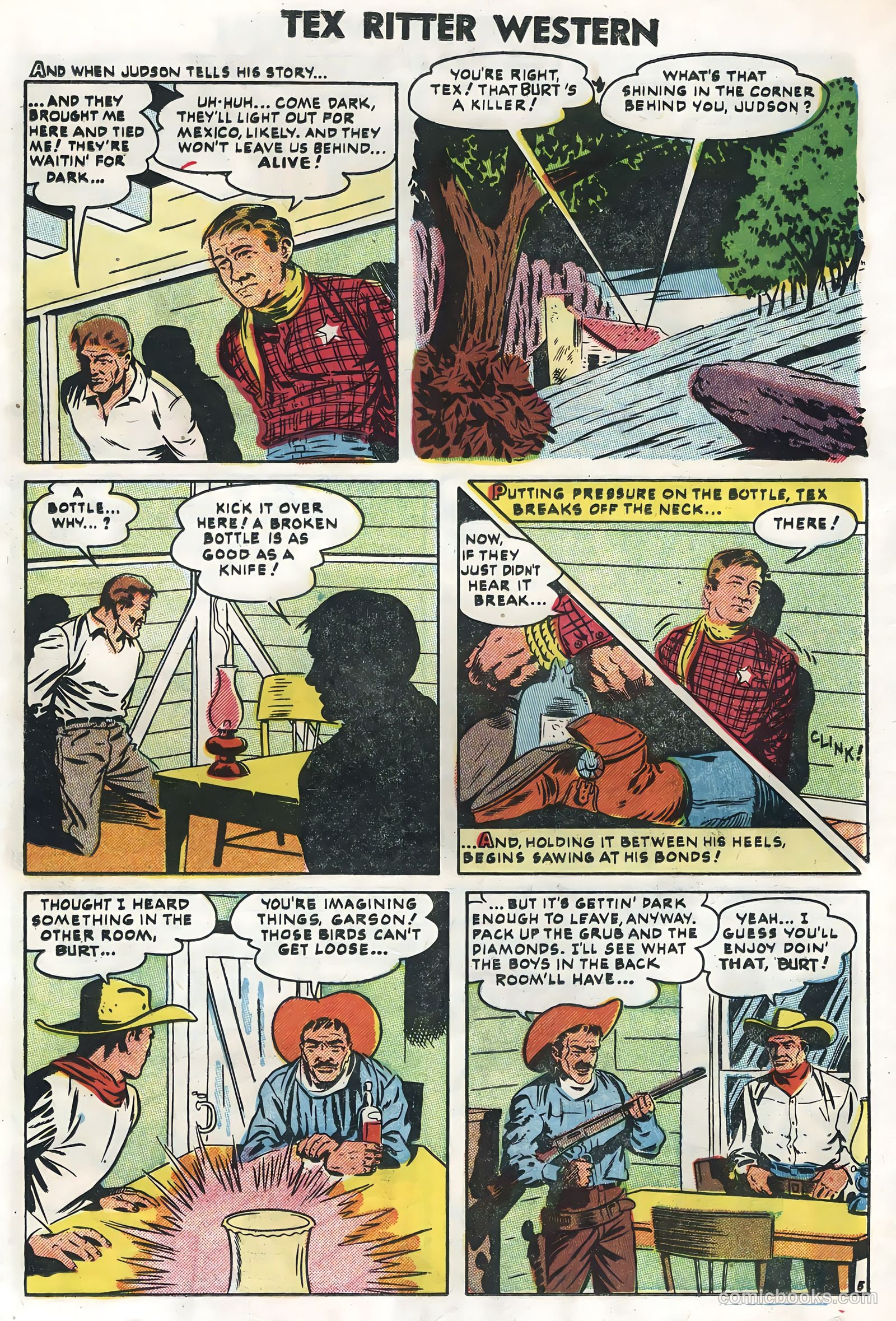 Tex Ritter Western #28 — page 22 of 36