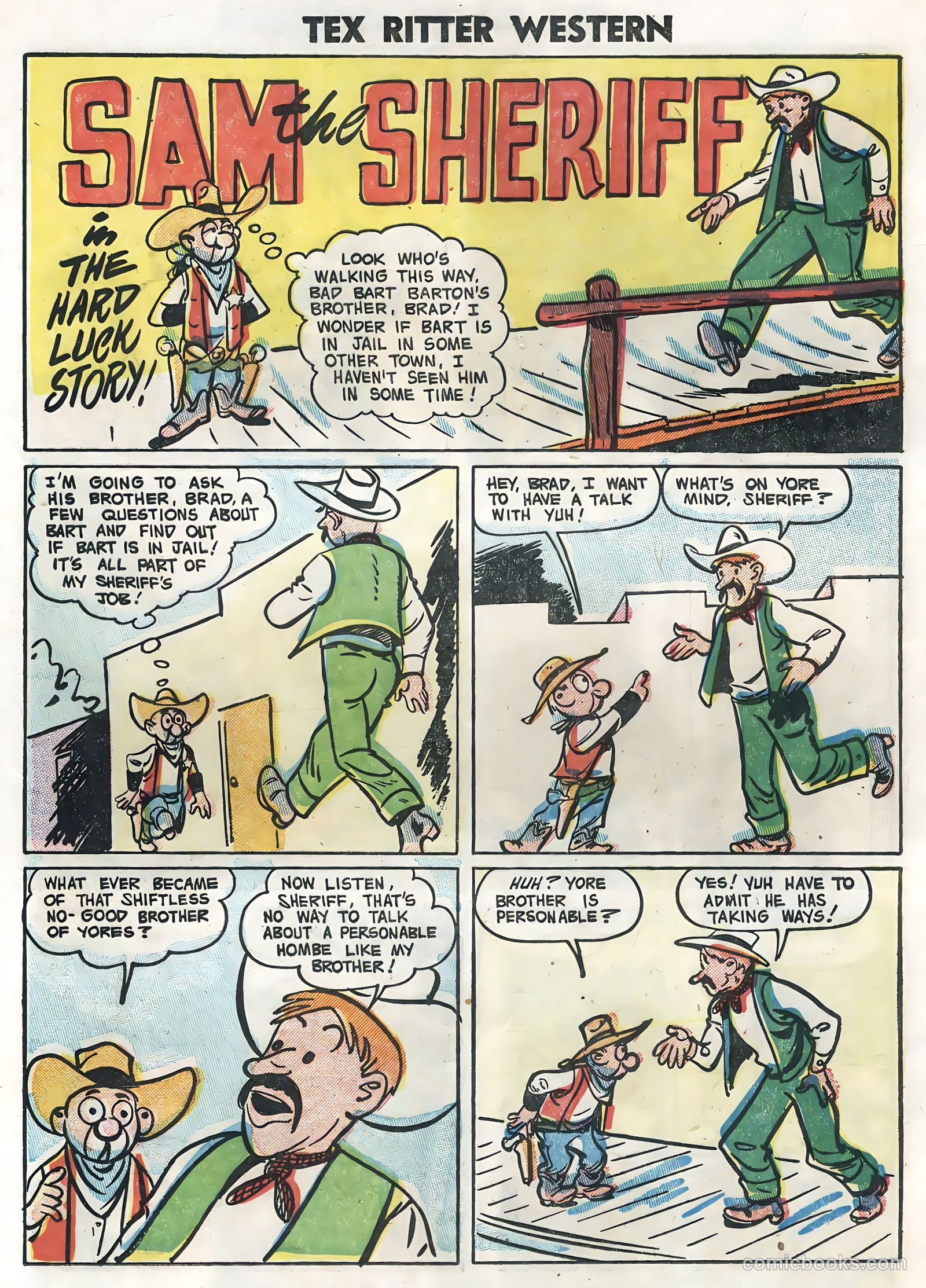 Tex Ritter Western #28 — page 24 of 36