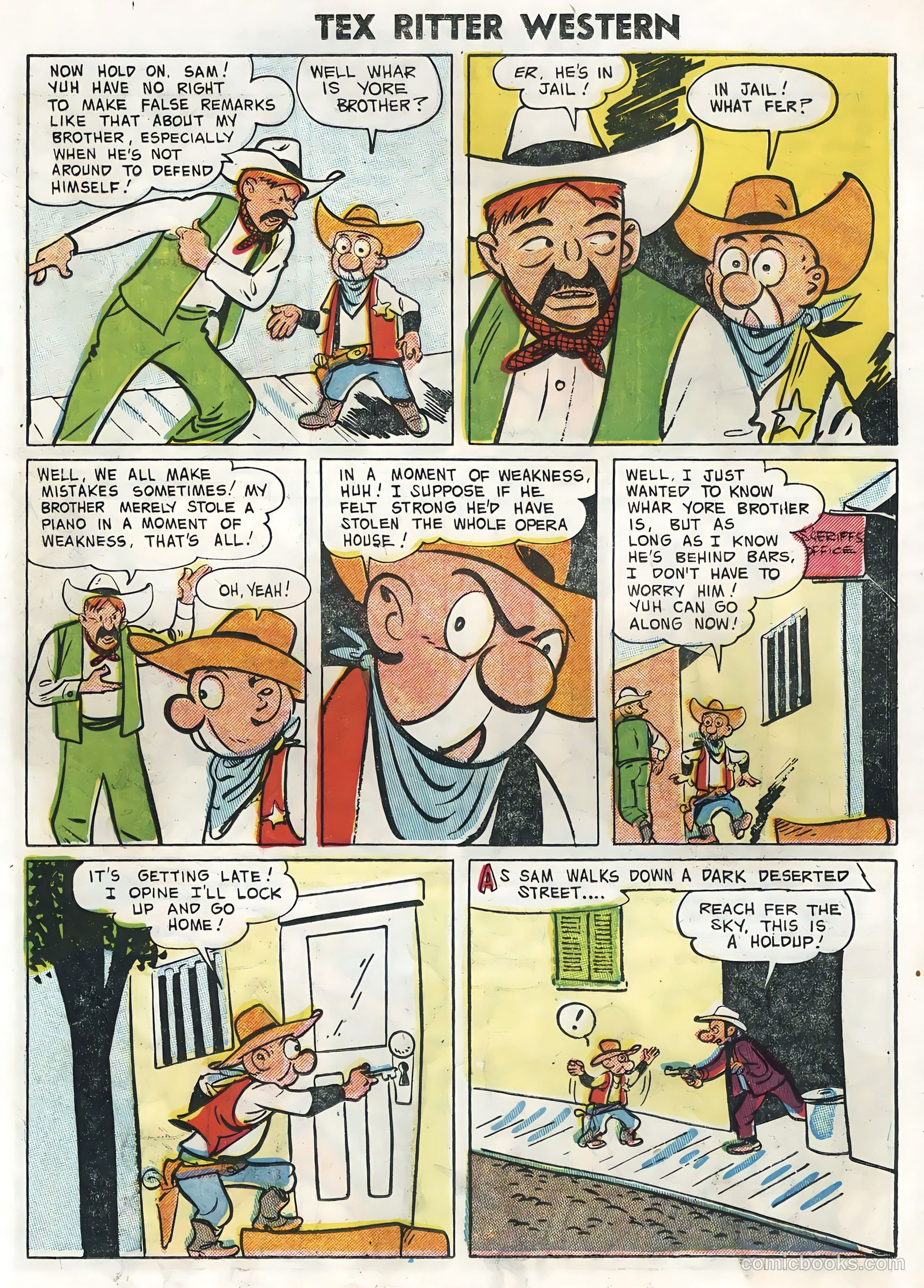 Tex Ritter Western #28 — page 26 of 36