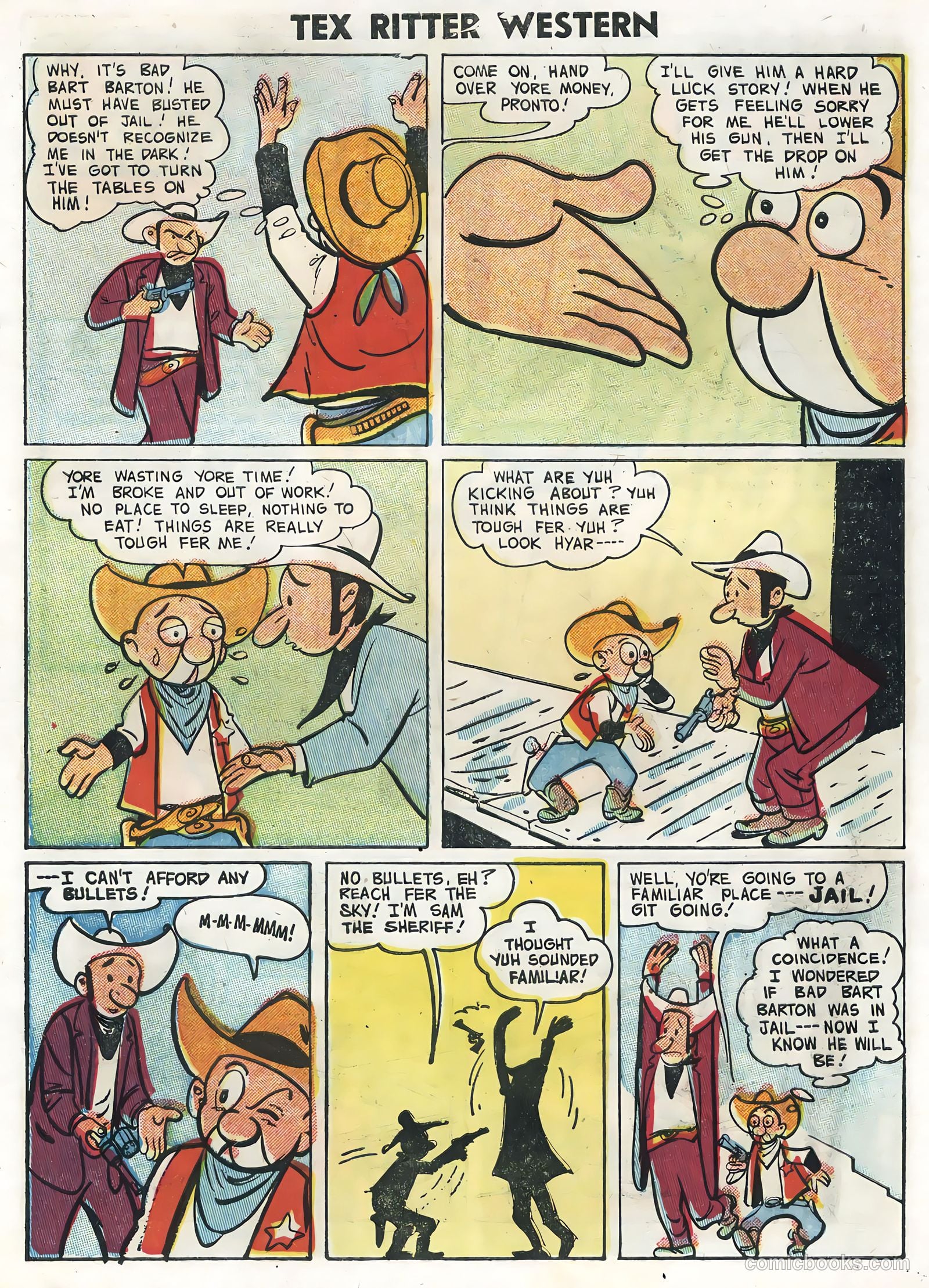 Tex Ritter Western #28 — page 27 of 36