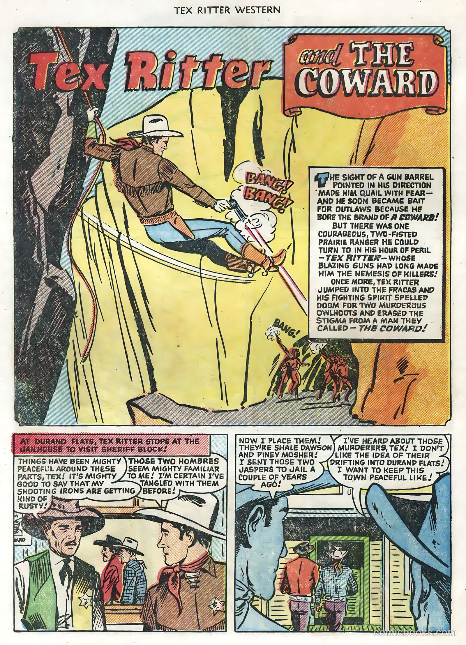 Tex Ritter Western #28 — page 28 of 36