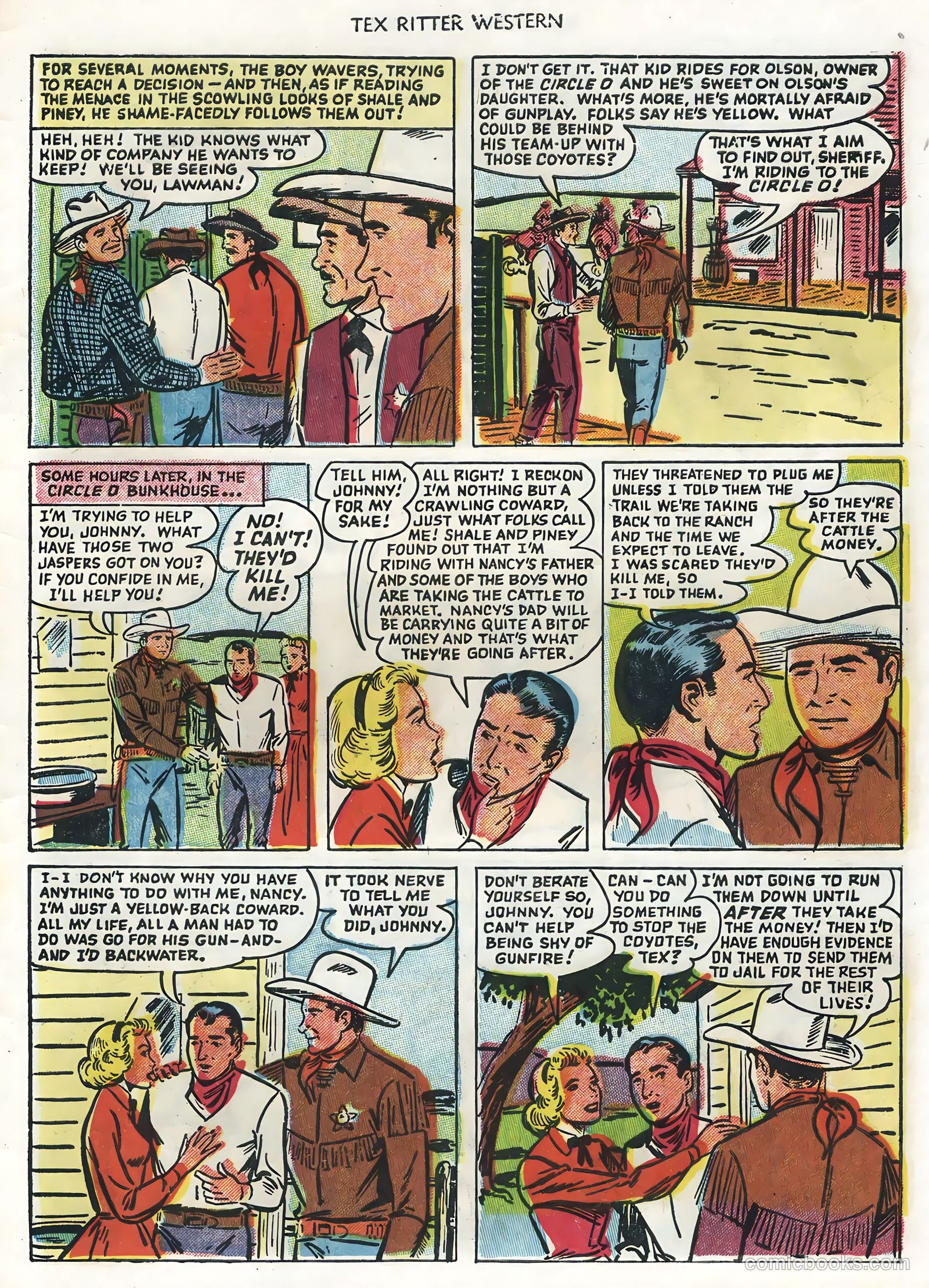 Tex Ritter Western #28 — page 31 of 36