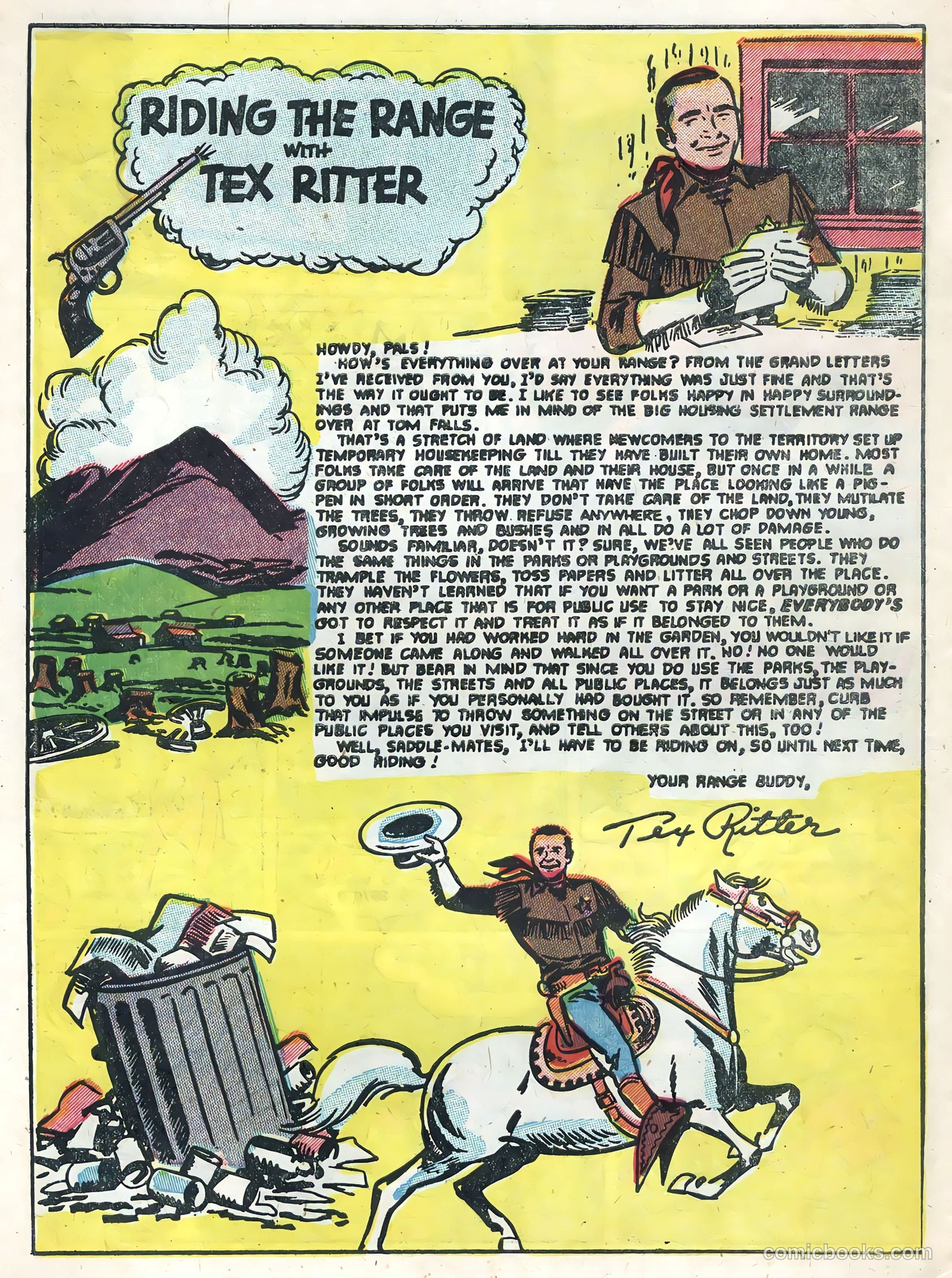 Tex Ritter Western #29 — page 10 of 36