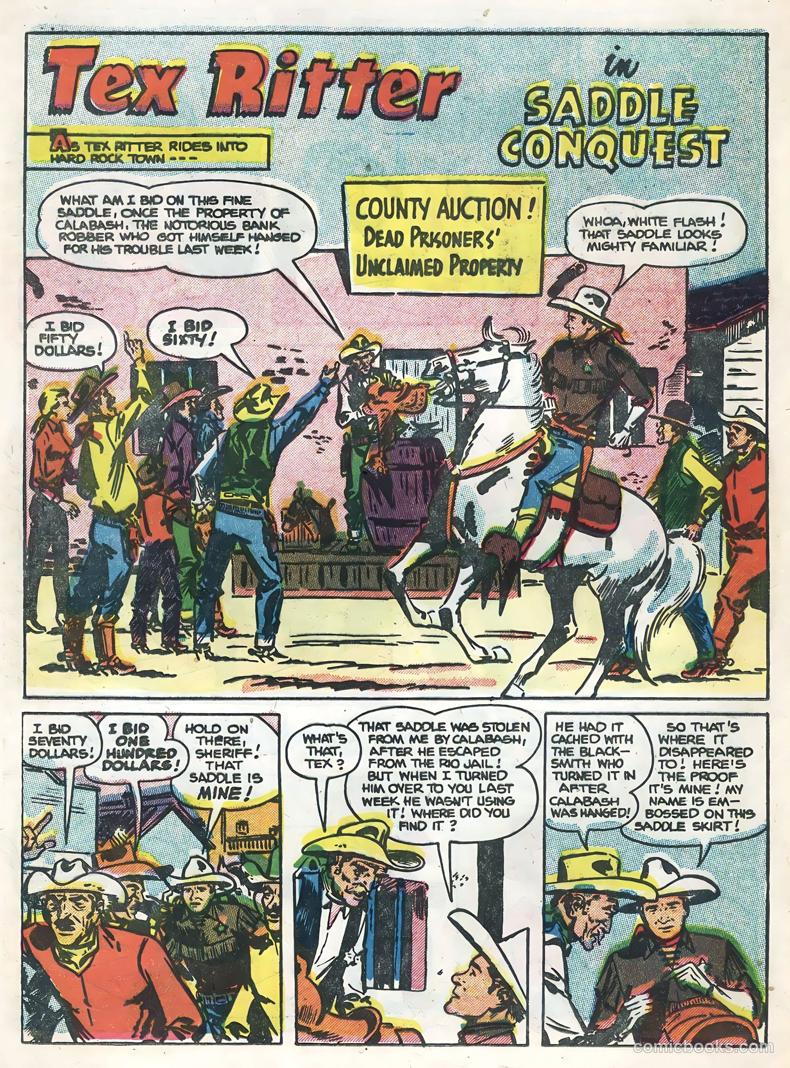 Tex Ritter Western #29 — page 16 of 36