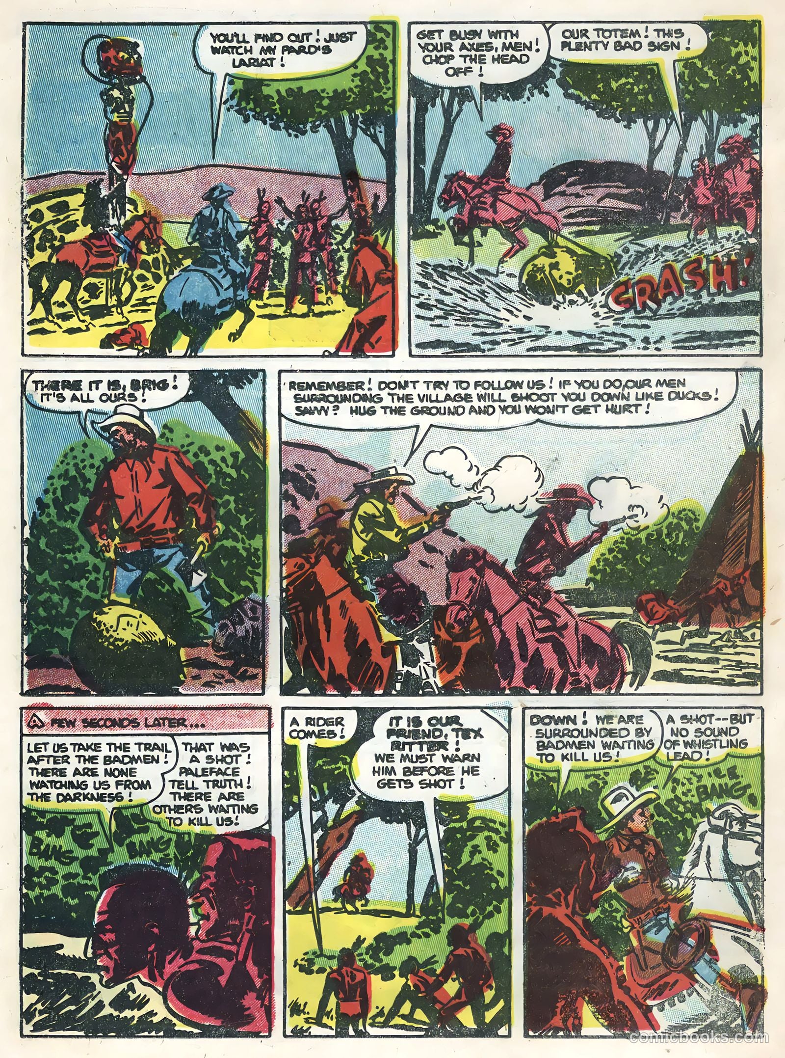 Tex Ritter Western #29 — page 20 of 36