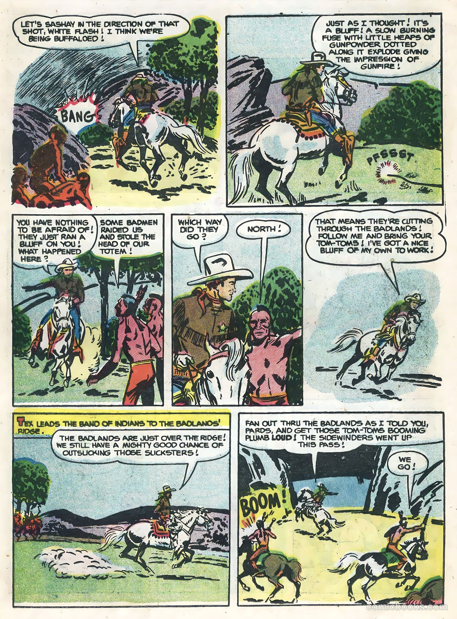 Tex Ritter Western #29 — page 21 of 36