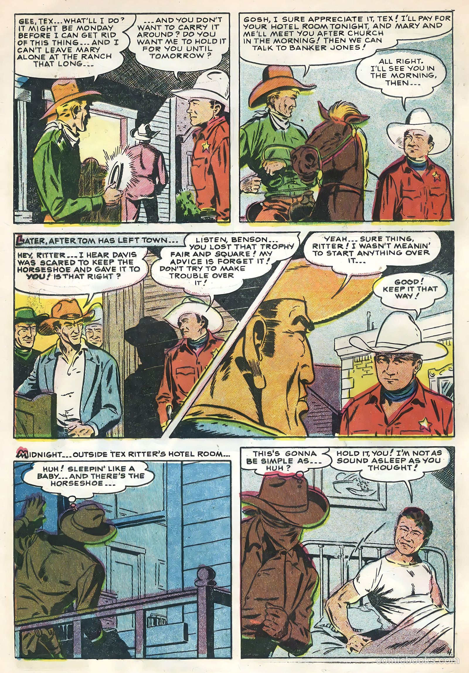 Tex Ritter Western #29 — page 32 of 36