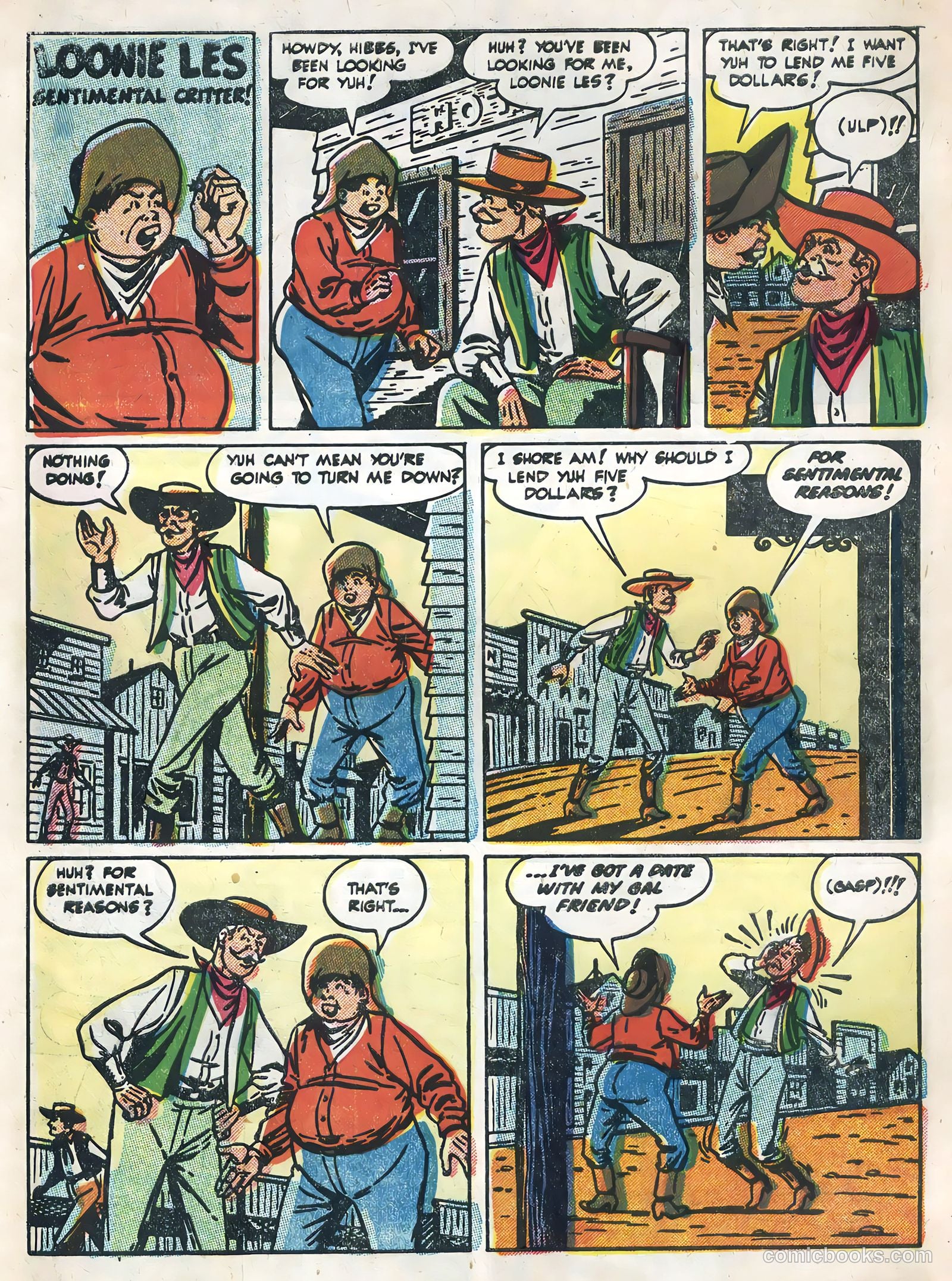 Tex Ritter Western #29 — page 34 of 36