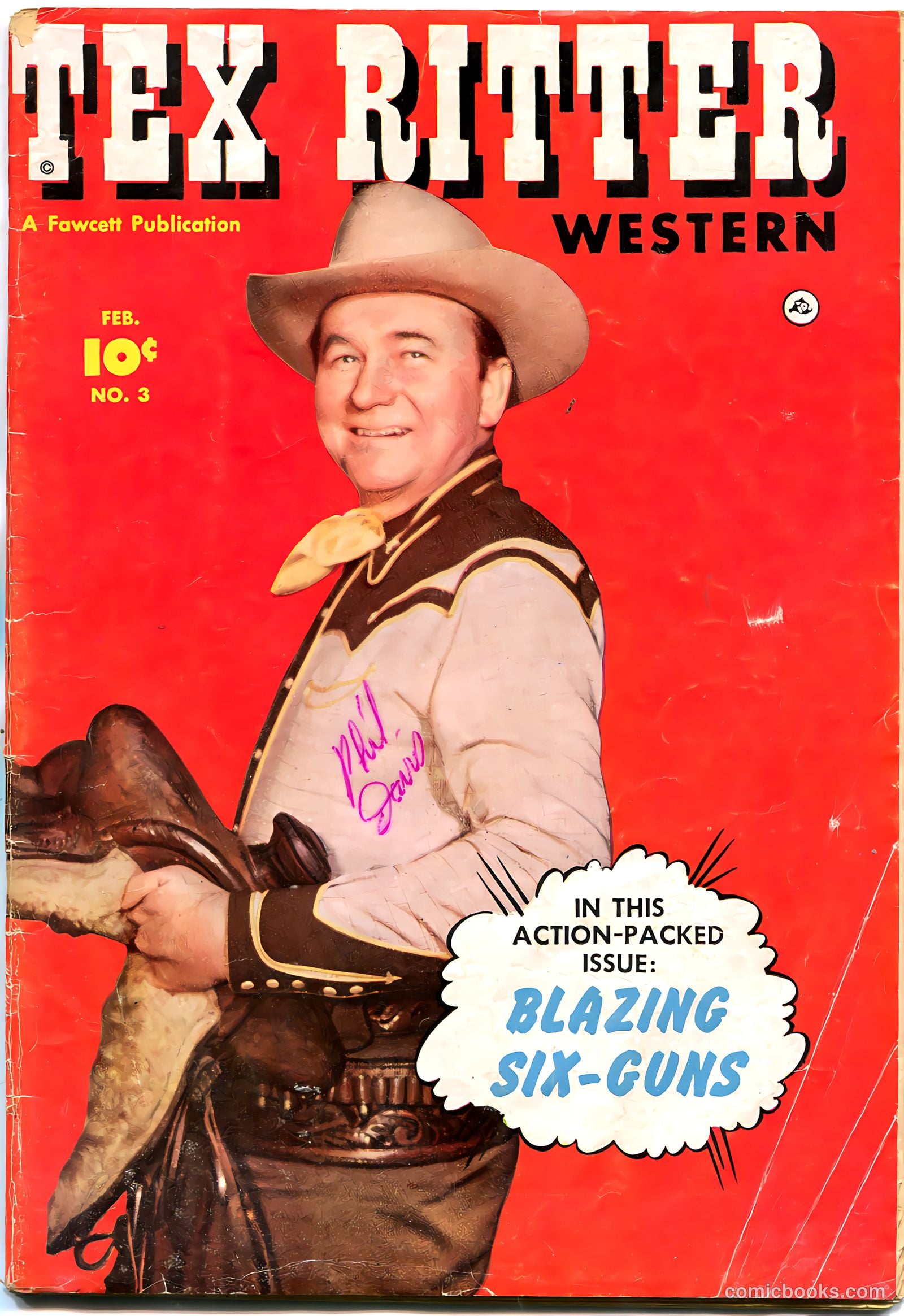 Tex Ritter Western #3 — page 1 of 36