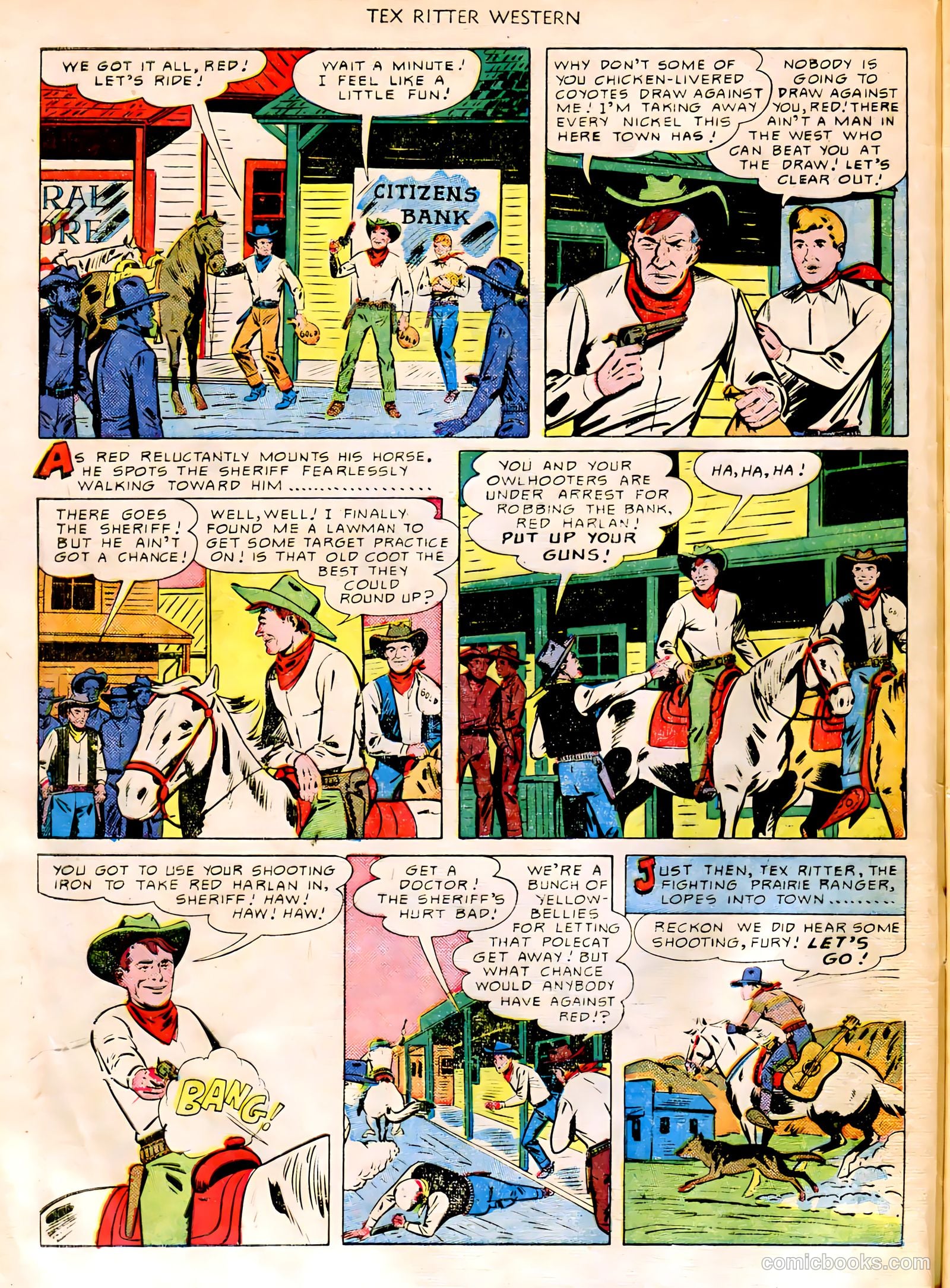 Tex Ritter Western #3 — page 4 of 36