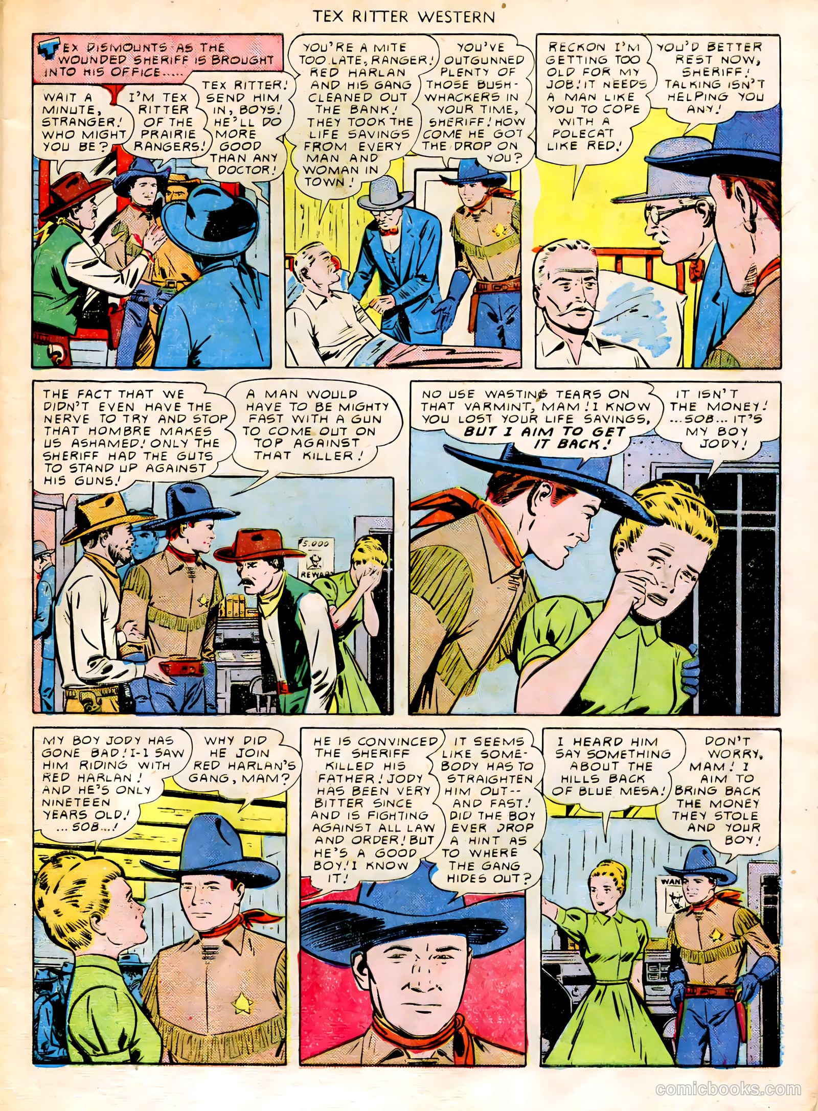Tex Ritter Western #3 — page 5 of 36