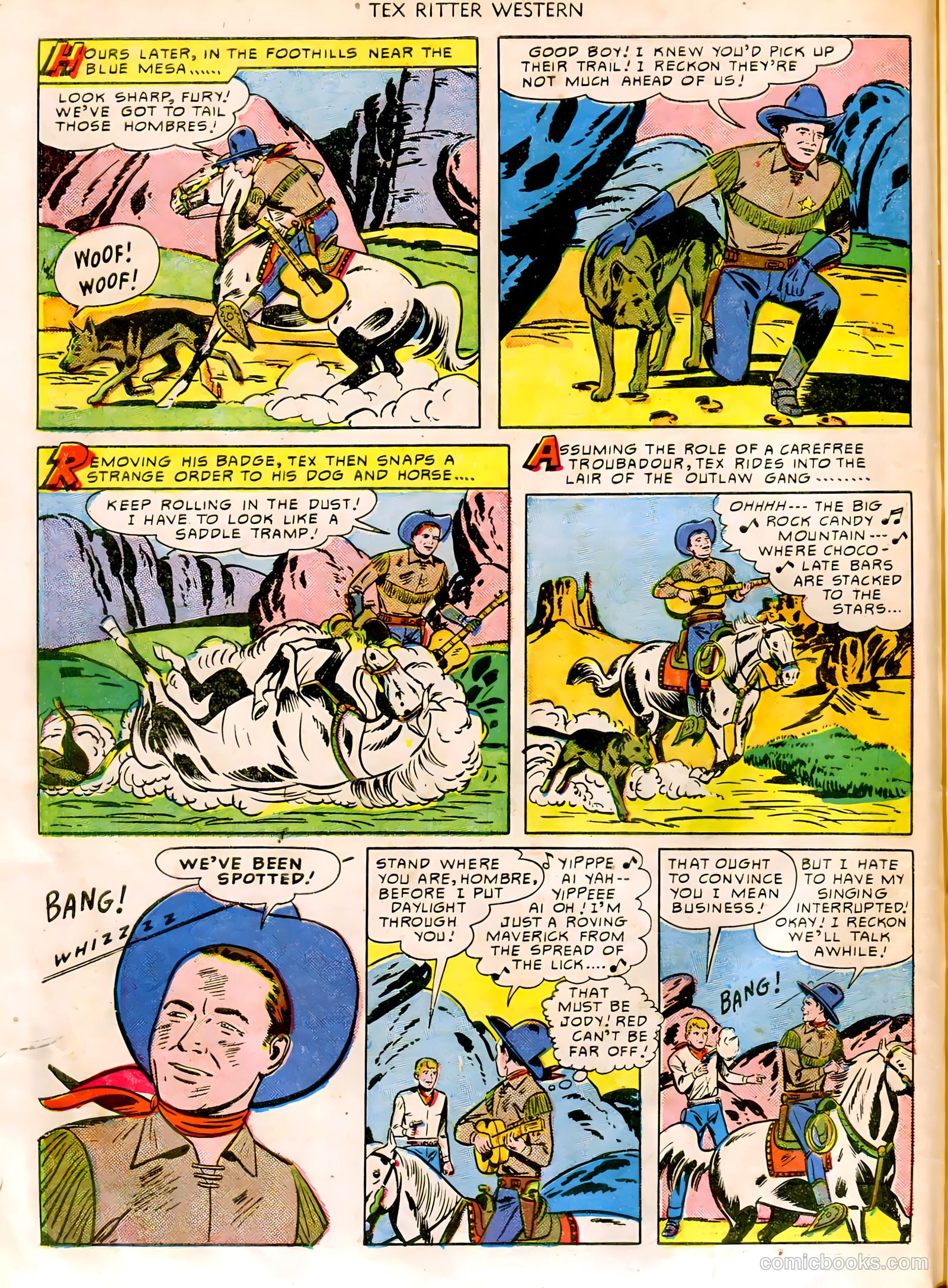 Tex Ritter Western #3 — page 6 of 36