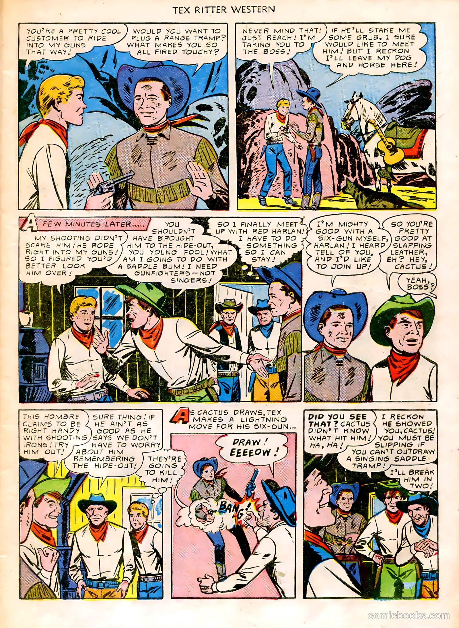 Tex Ritter Western #3 — page 7 of 36