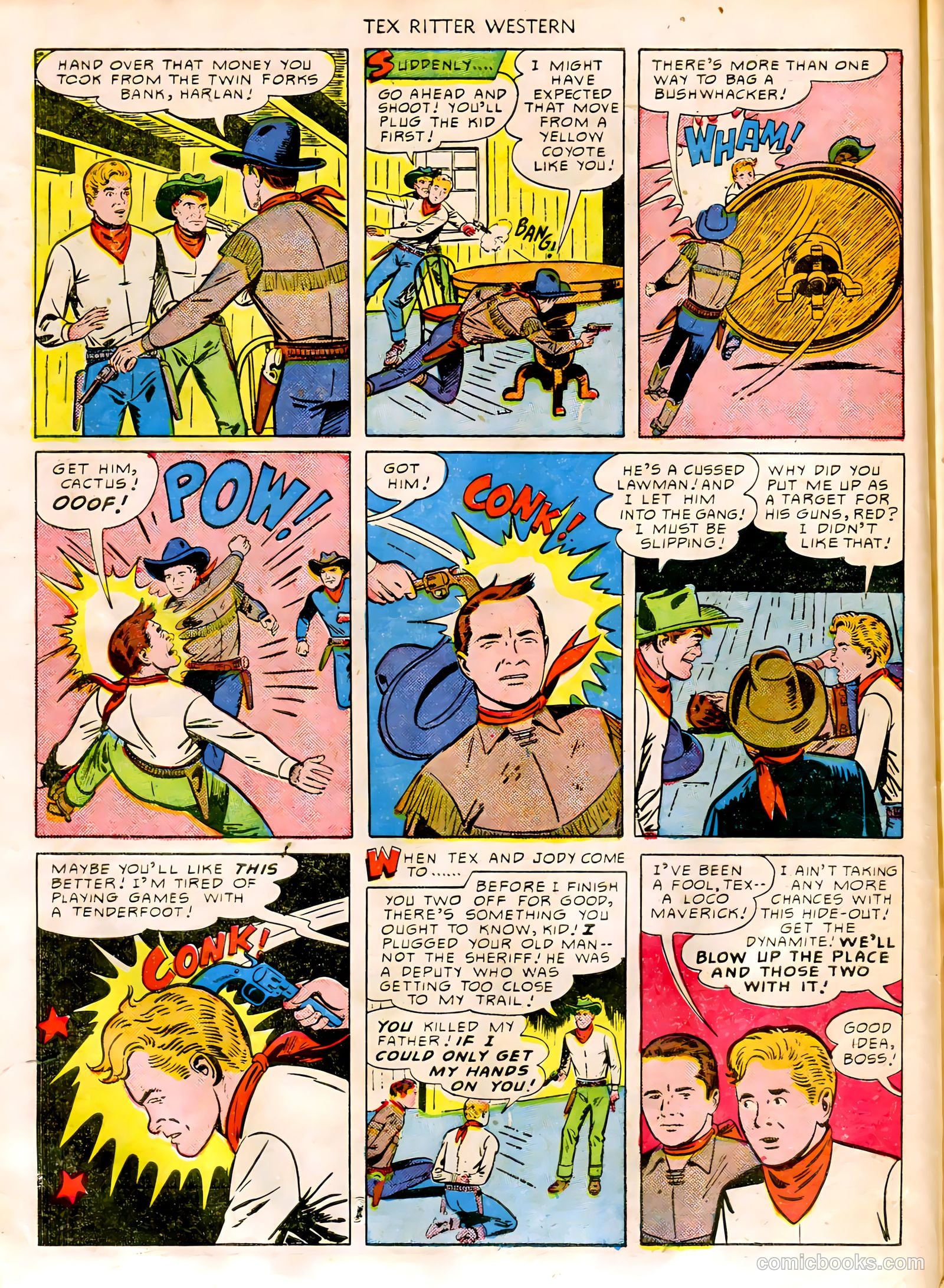 Tex Ritter Western #3 — page 10 of 36