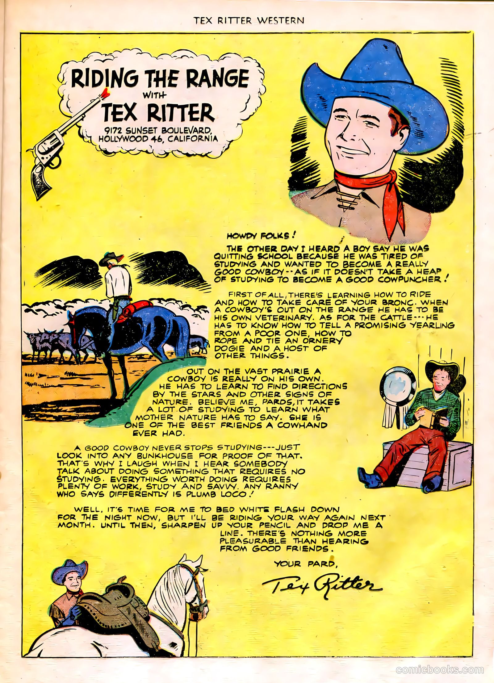 Tex Ritter Western #3 — page 13 of 36