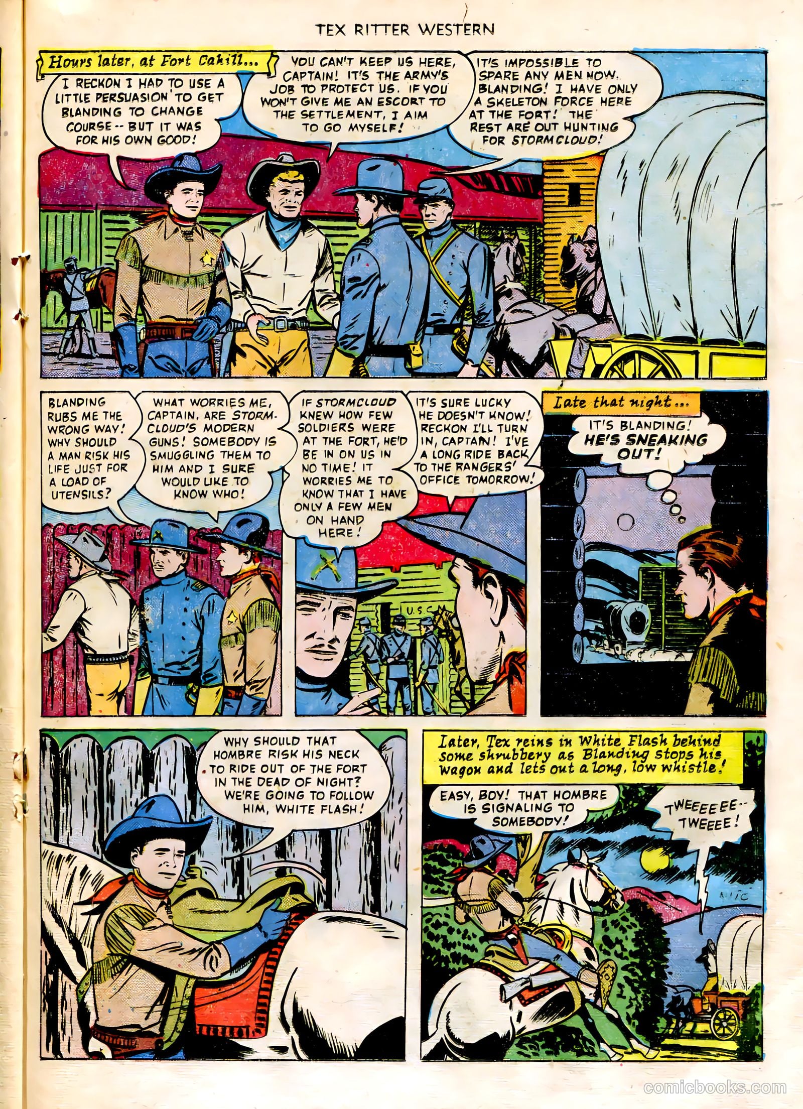 Tex Ritter Western #3 — page 21 of 36