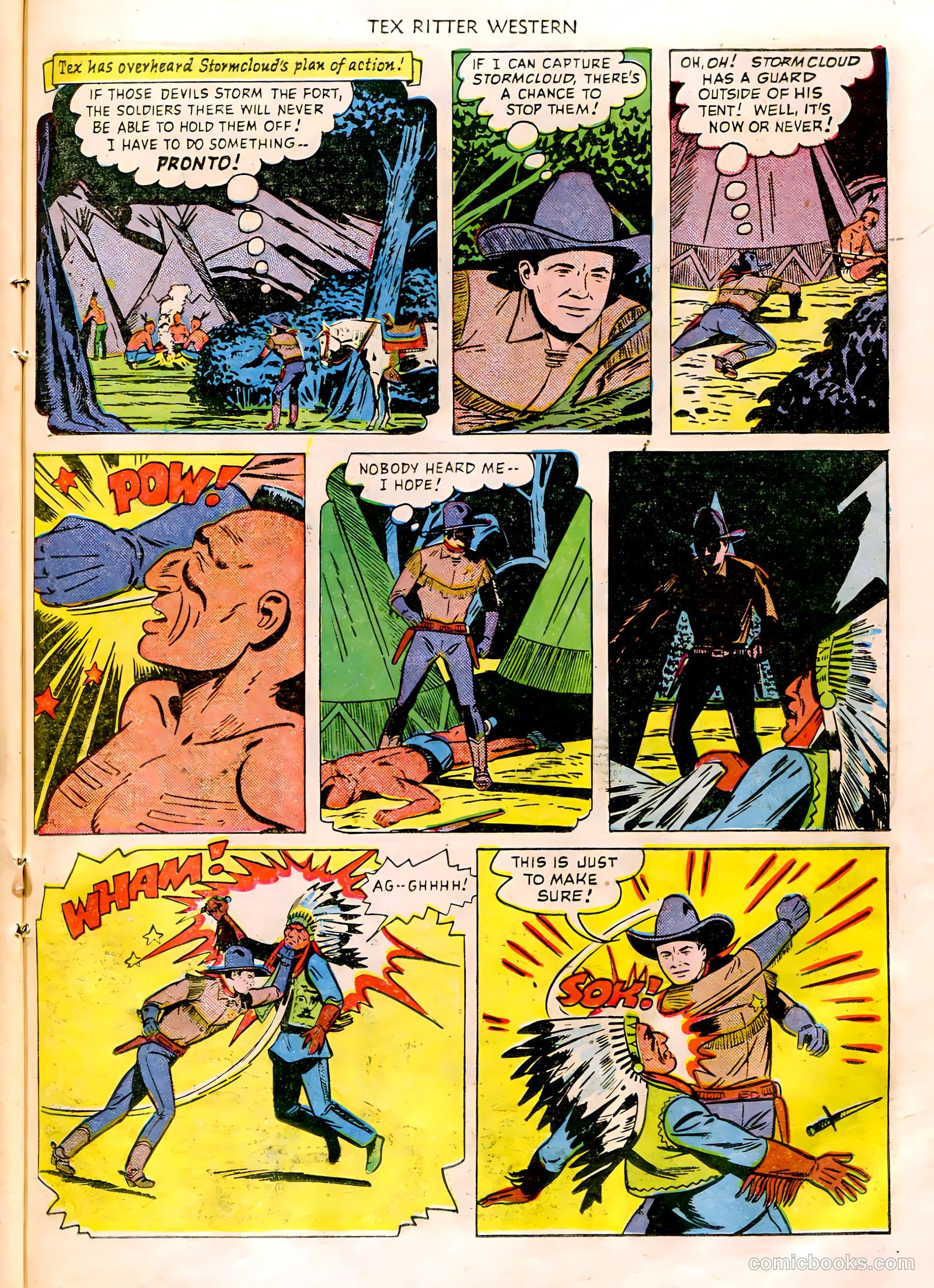 Tex Ritter Western #3 — page 23 of 36