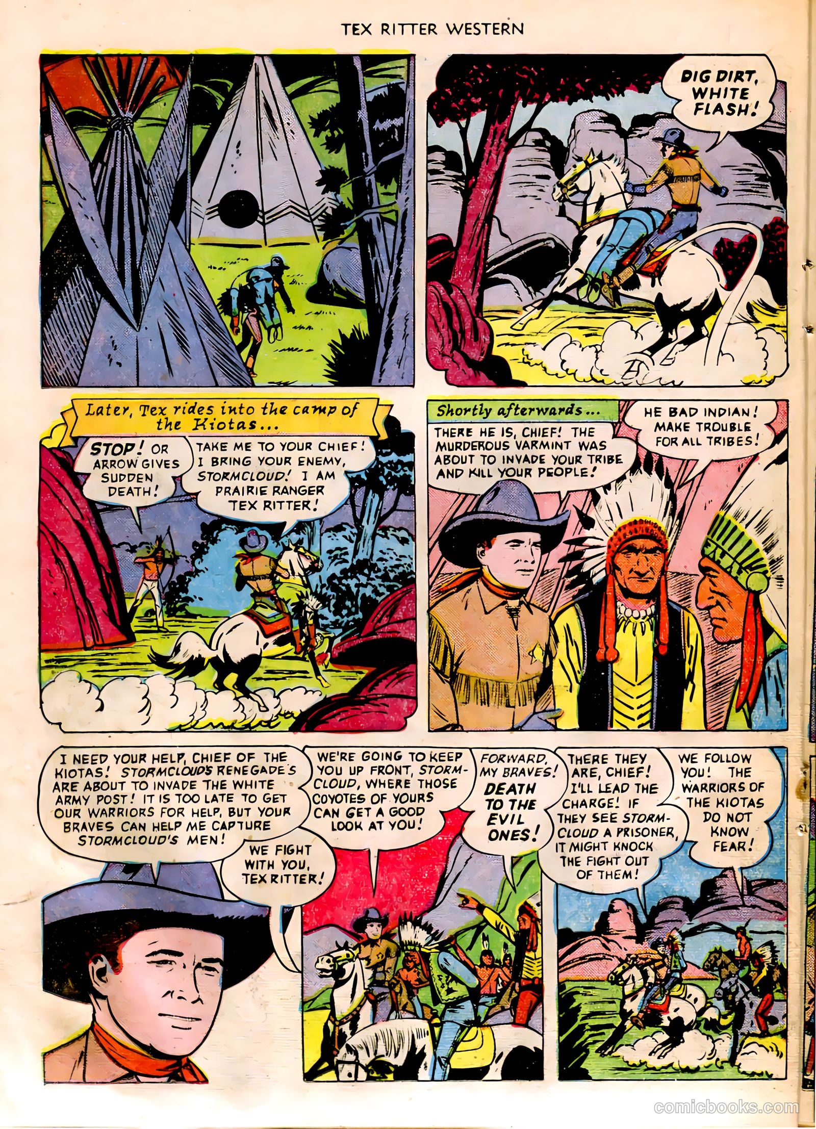 Tex Ritter Western #3 — page 24 of 36