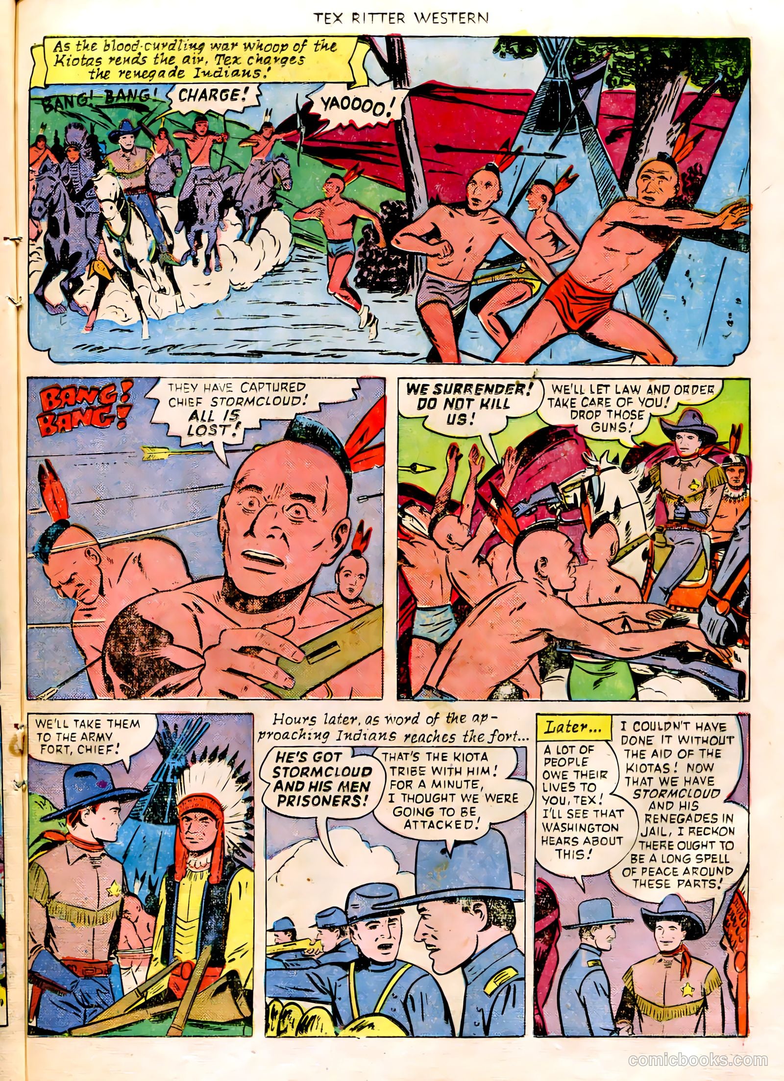 Tex Ritter Western #3 — page 25 of 36