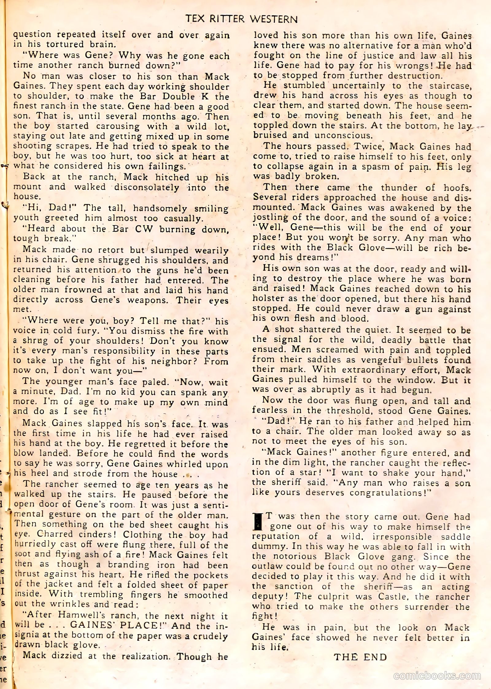 Tex Ritter Western #3 — page 27 of 36