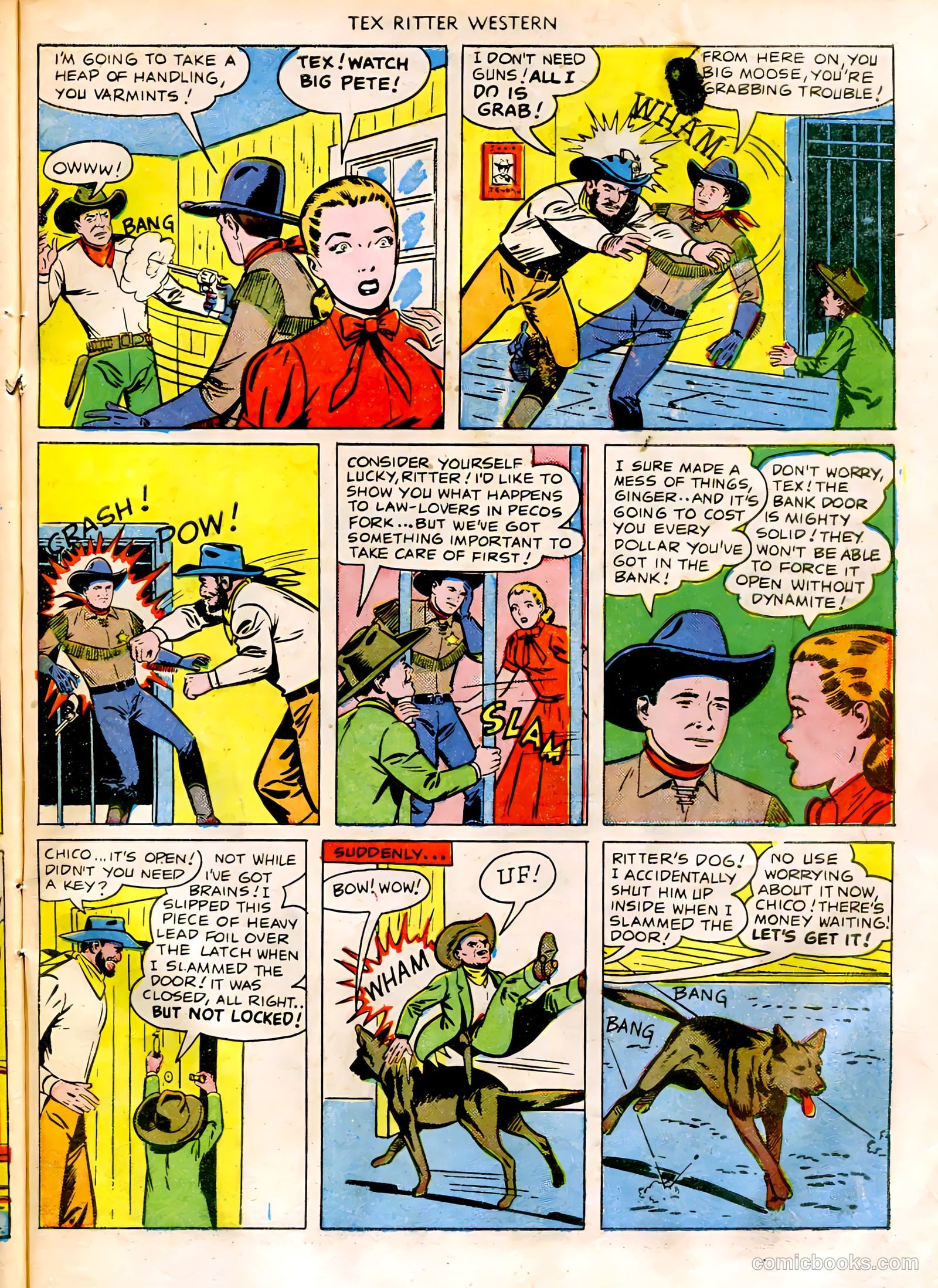 Tex Ritter Western #3 — page 31 of 36