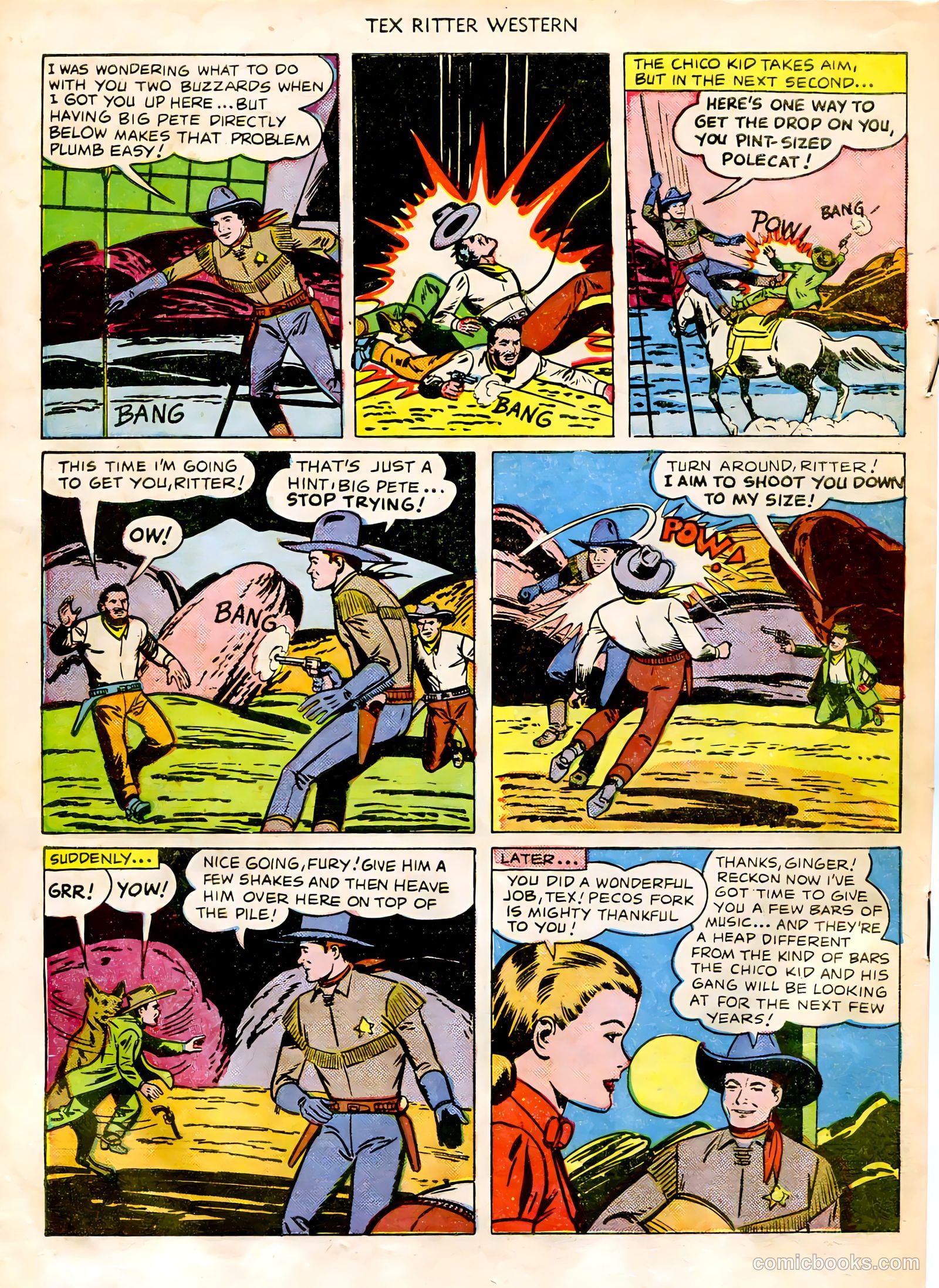 Tex Ritter Western #3 — page 34 of 36