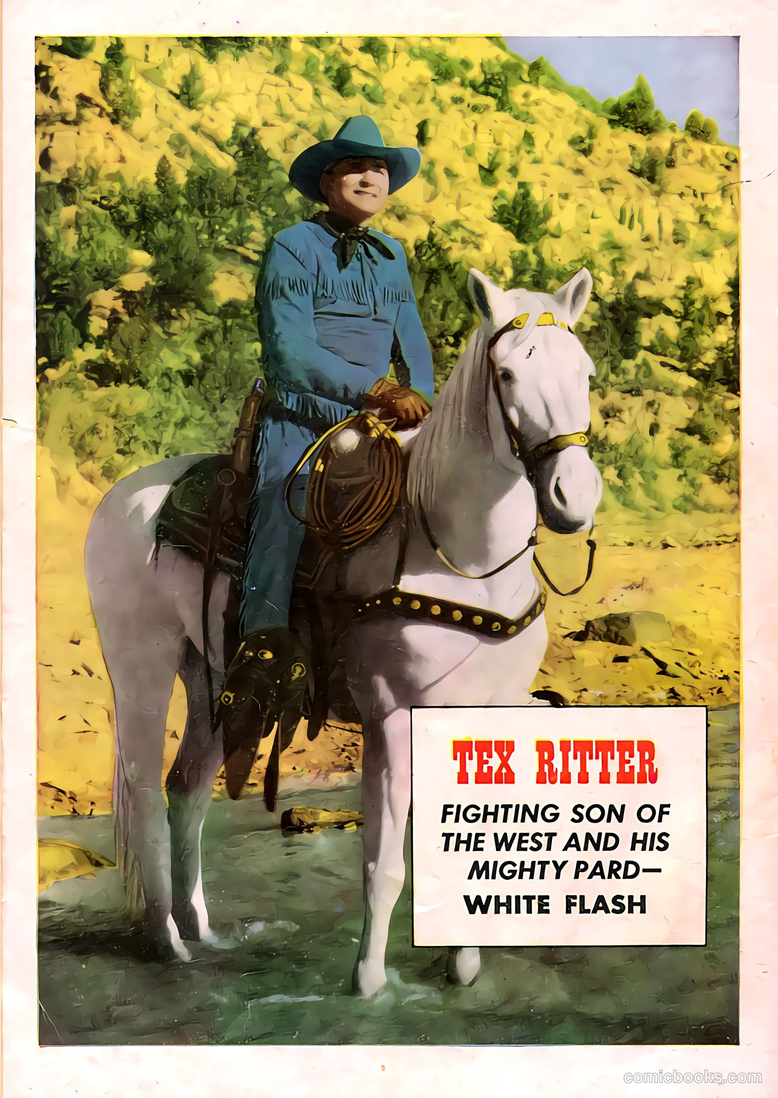Tex Ritter Western #3 — page 36 of 36