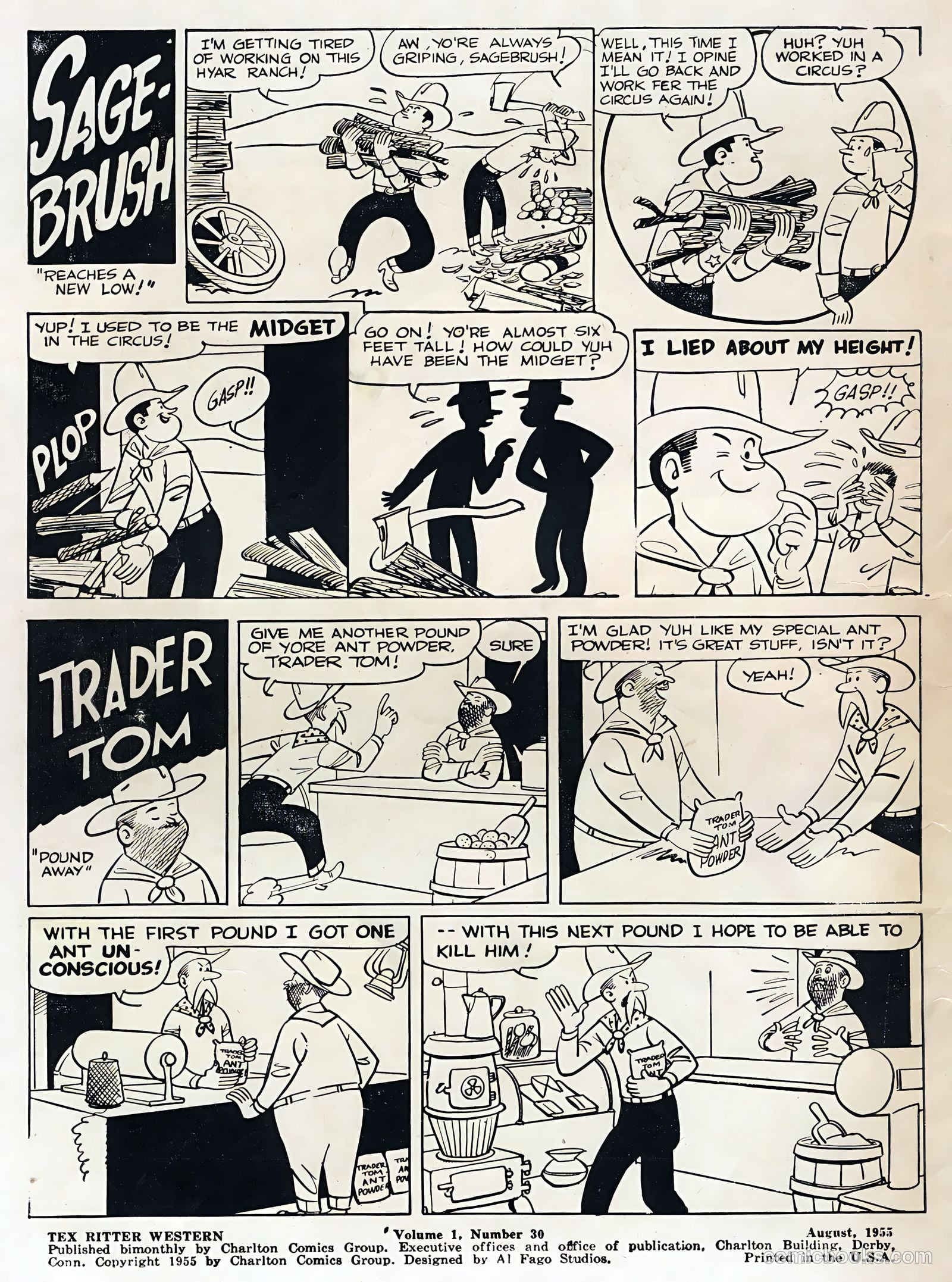 Tex Ritter Western #30 — page 2 of 36