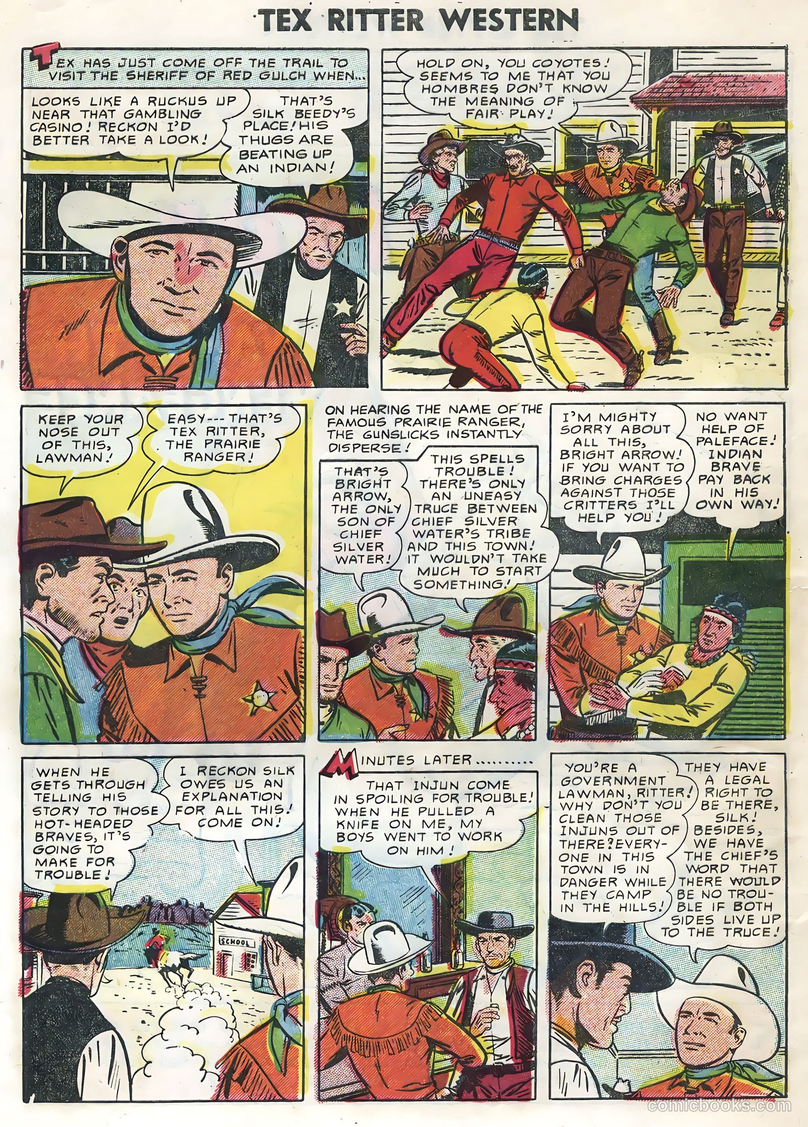 Tex Ritter Western #30 — page 4 of 36