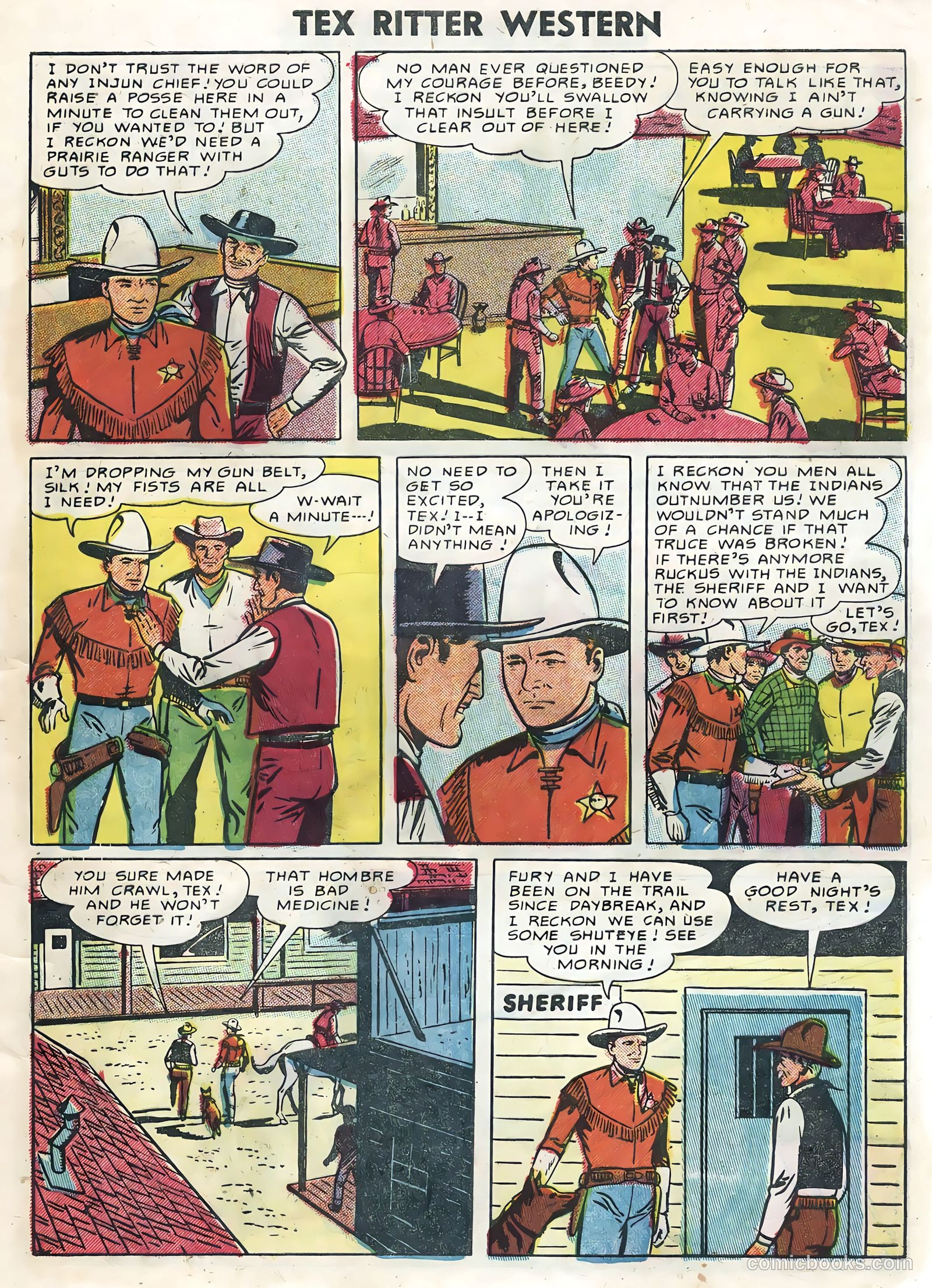 Tex Ritter Western #30 — page 5 of 36