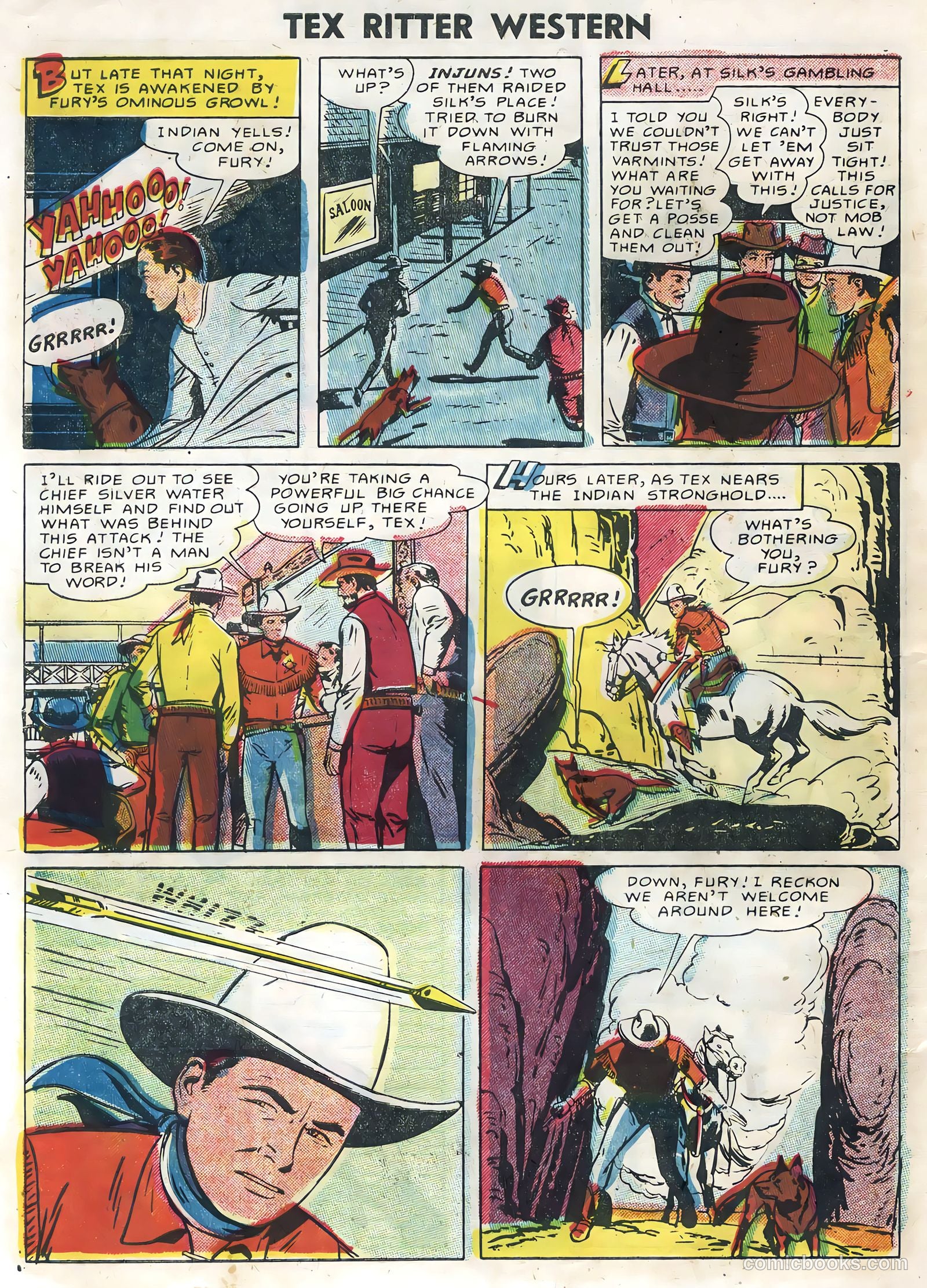 Tex Ritter Western #30 — page 6 of 36